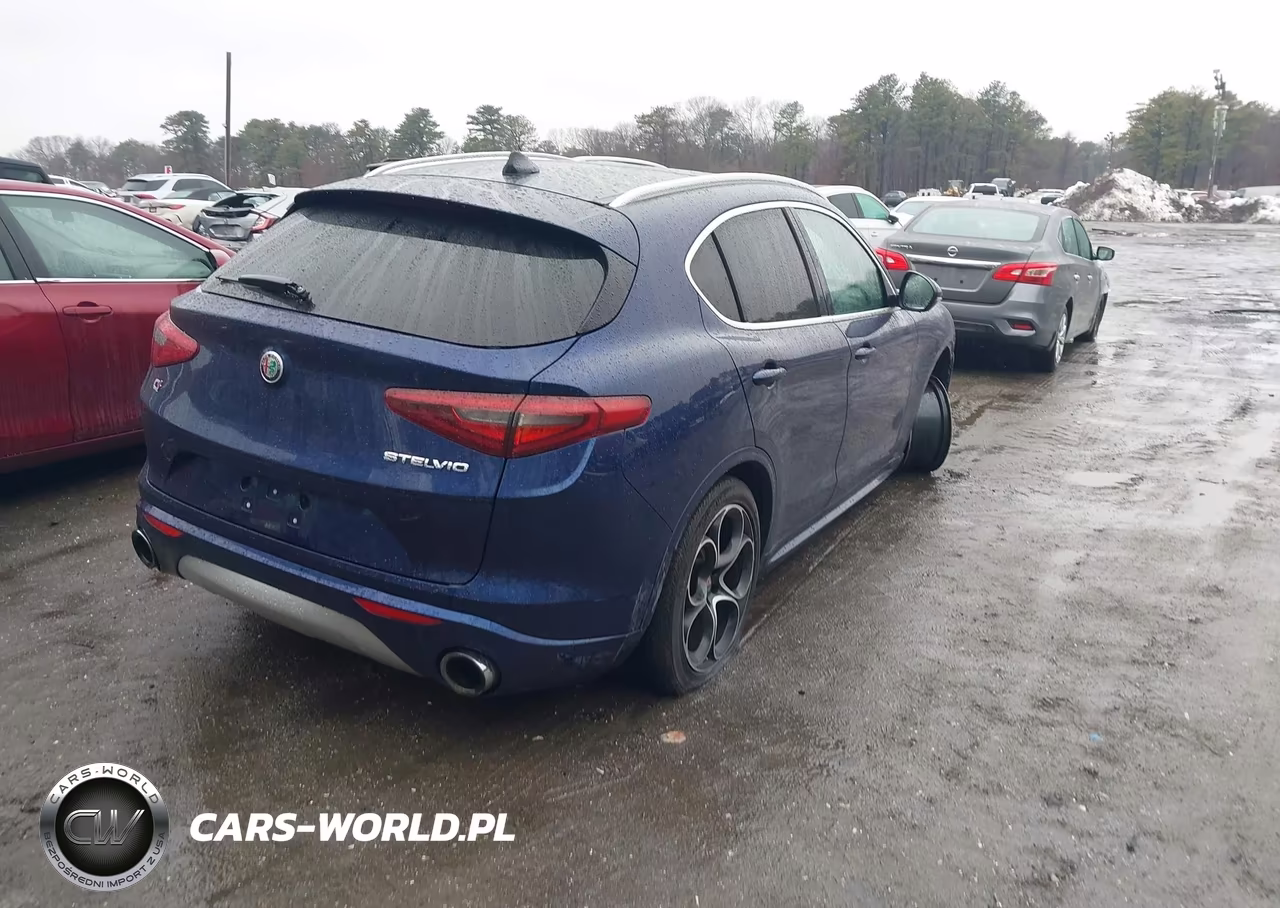 2020 Alfa Romeo Stelvio Ti Awd VIN:ZASPAKBN1L7C86945 - 4