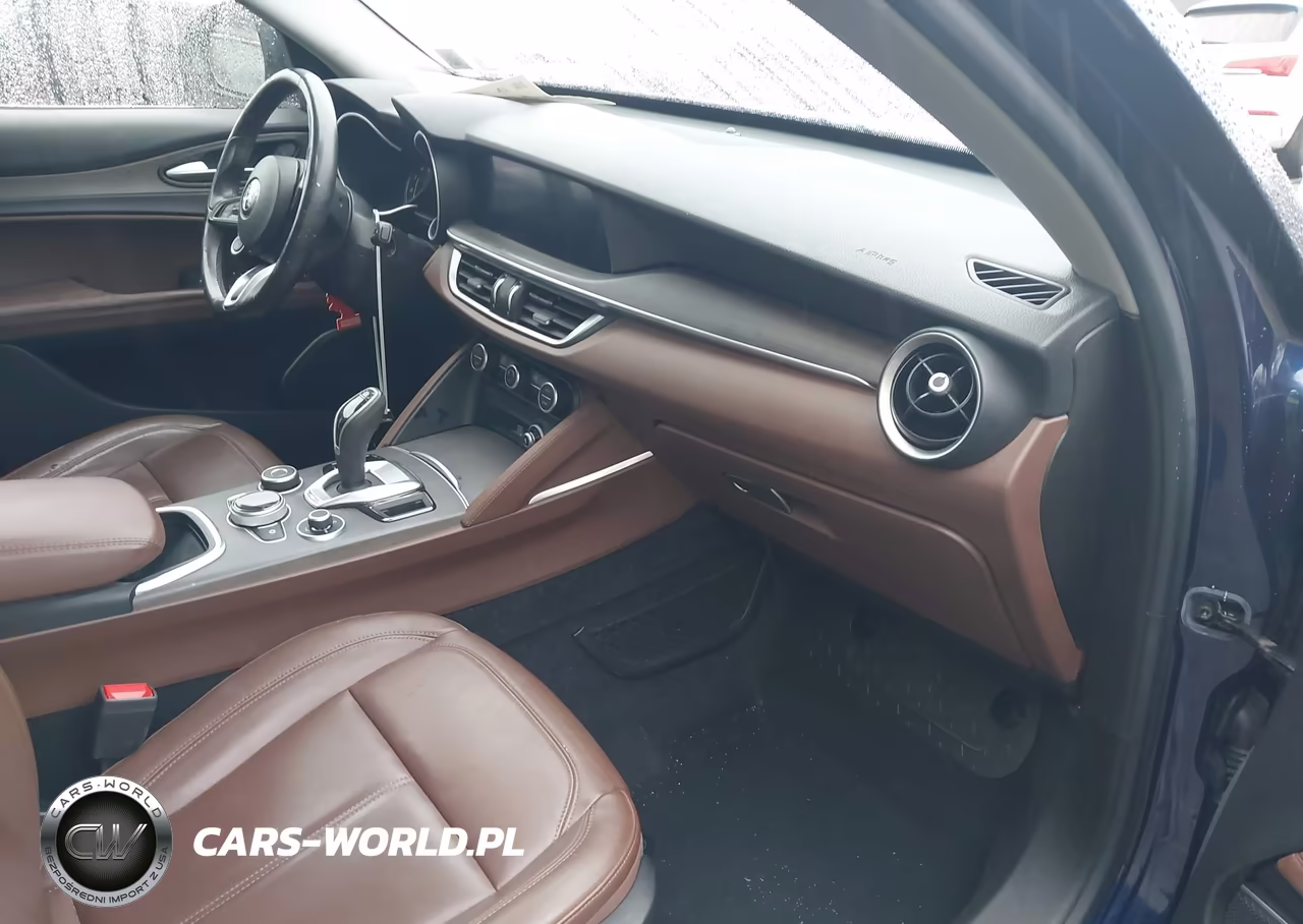 2020 Alfa Romeo Stelvio Ti Awd VIN:ZASPAKBN1L7C86945 - 5