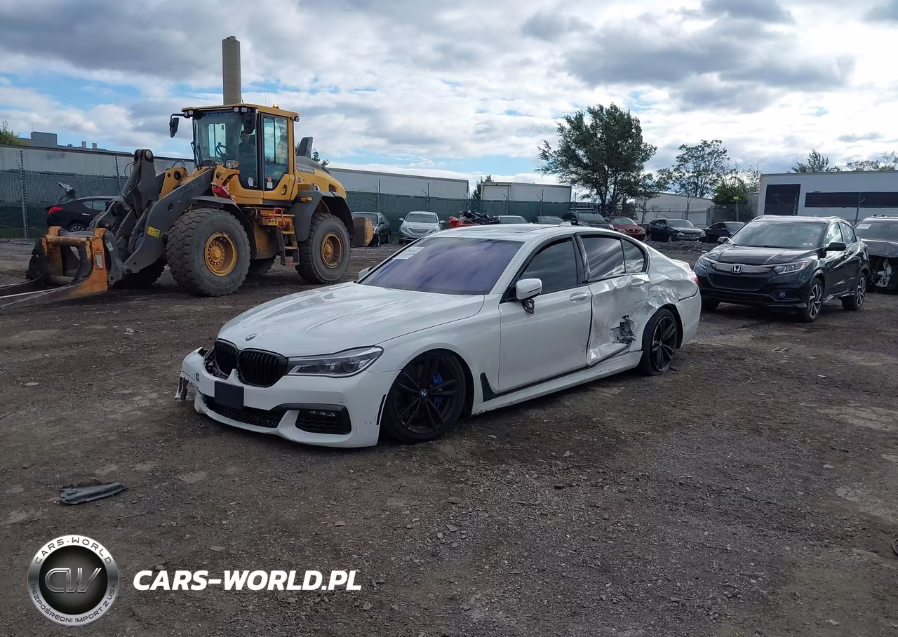2016 BMW 750I xDrive VIN:WBA7B0C57GG526785 - 2