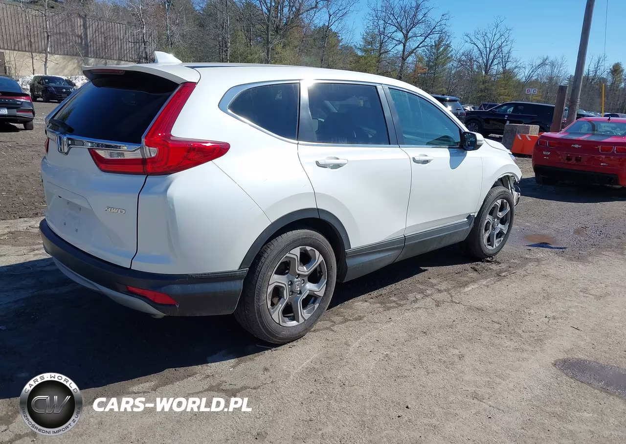 2018 Honda Cr-V Ex-L-Ex-L Navi VIN:5J6RW2H89JL009267 - 4