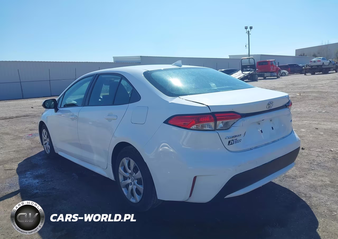 2020 Toyota Corolla Le VIN:5YFEPRAE6LP109900 - 3