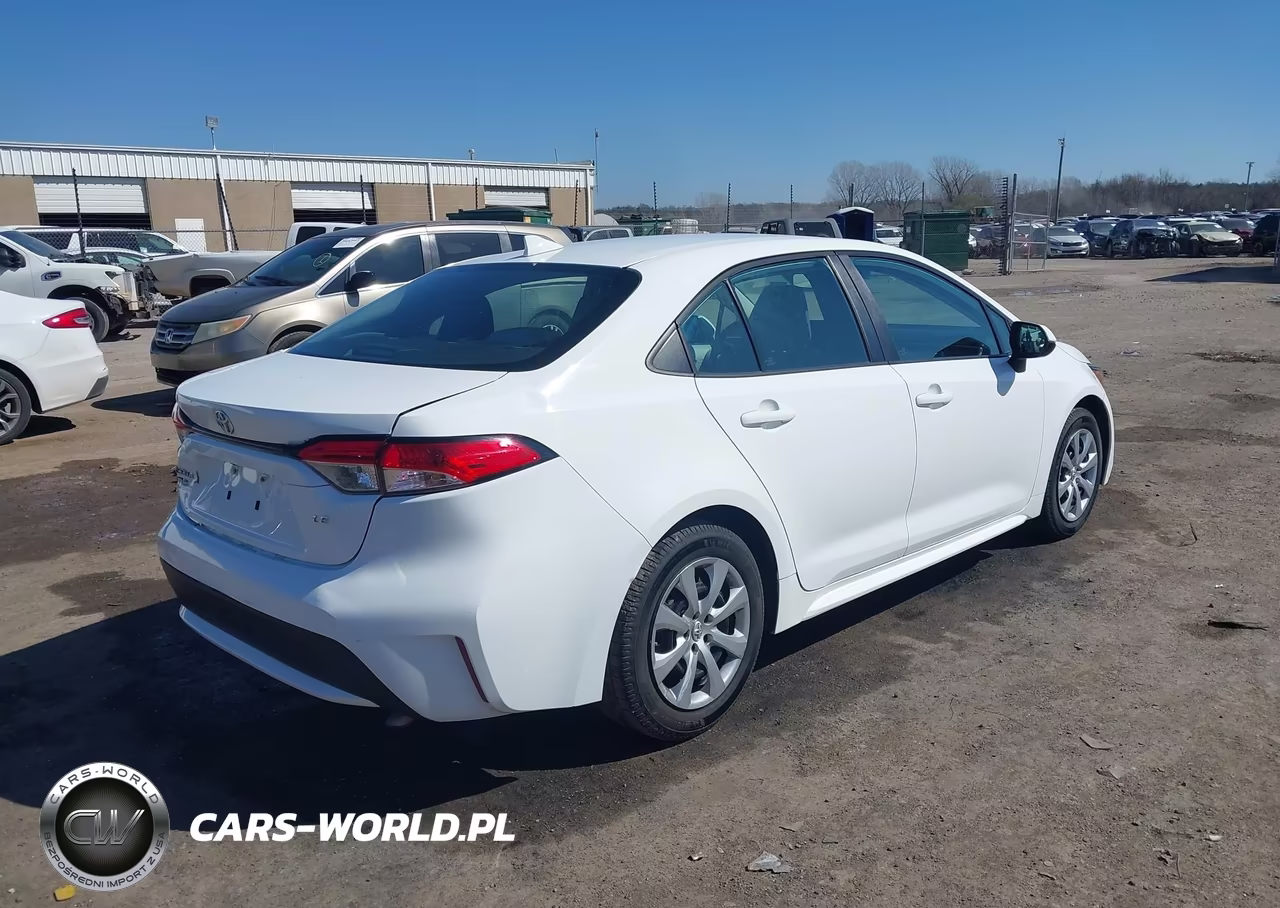 2020 Toyota Corolla Le VIN:5YFEPRAE6LP109900 - 4