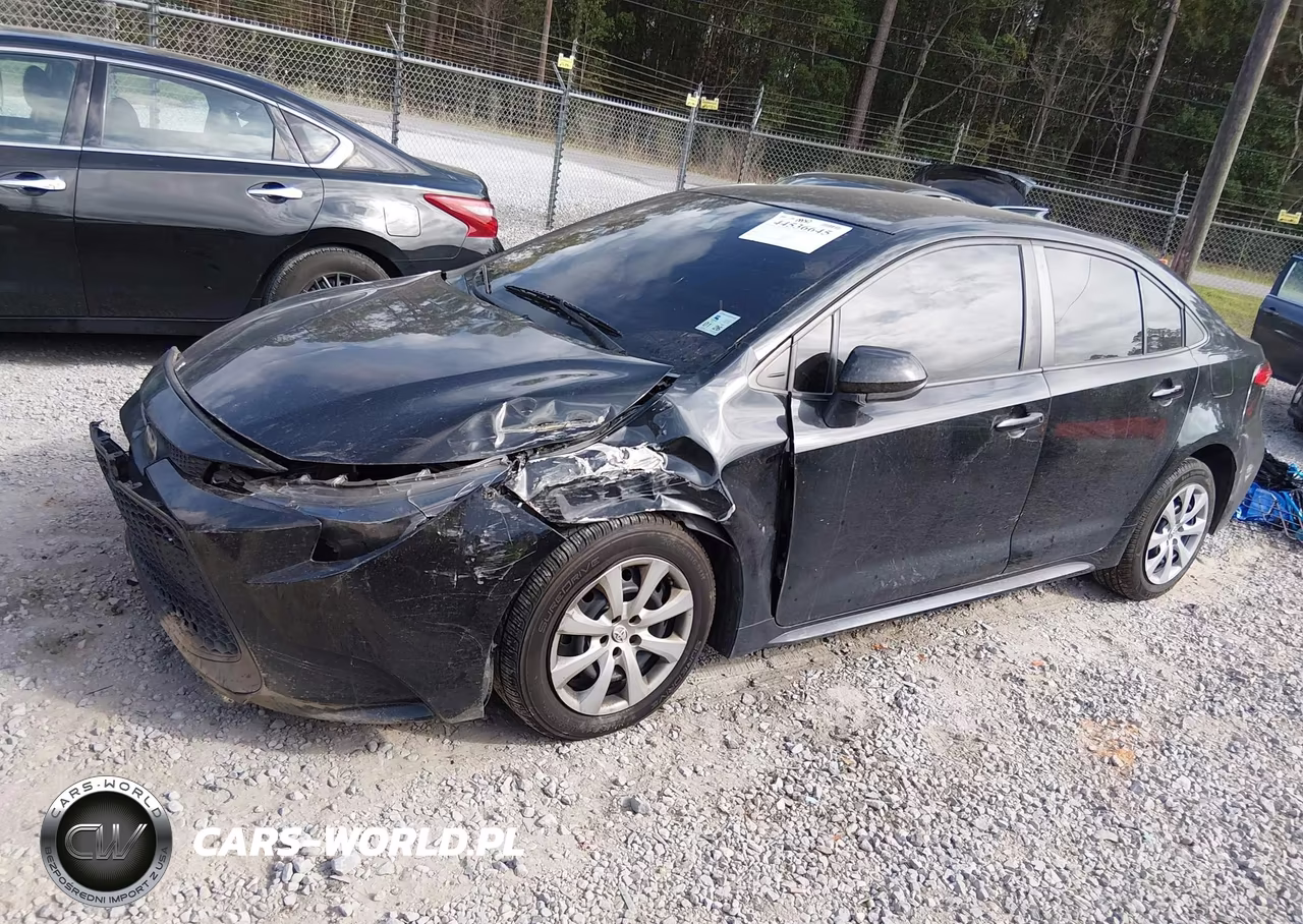 2021 Toyota Corolla Le VIN:5YFEPMAE7MP164313 - 2