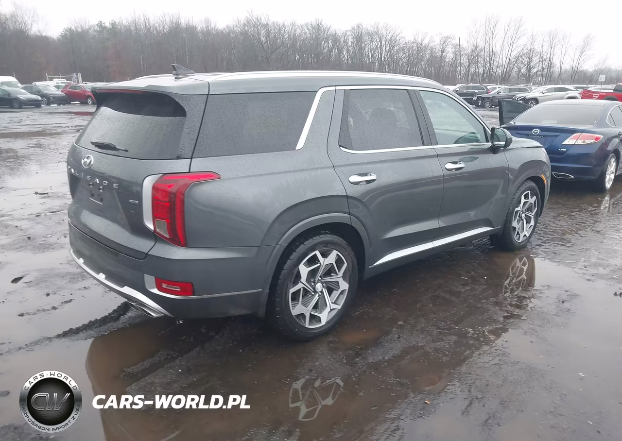 2021 Hyundai Palisade Calligraphy VIN:KM8R7DHEXMU270745 - 4