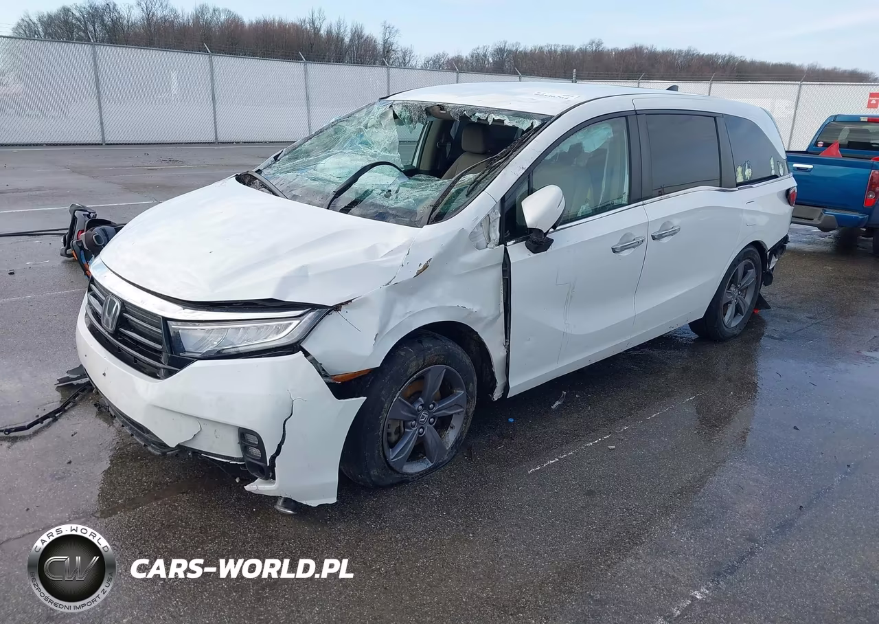 2021 Honda Odyssey Ex VIN:5FNRL6H59MB031496 - 2