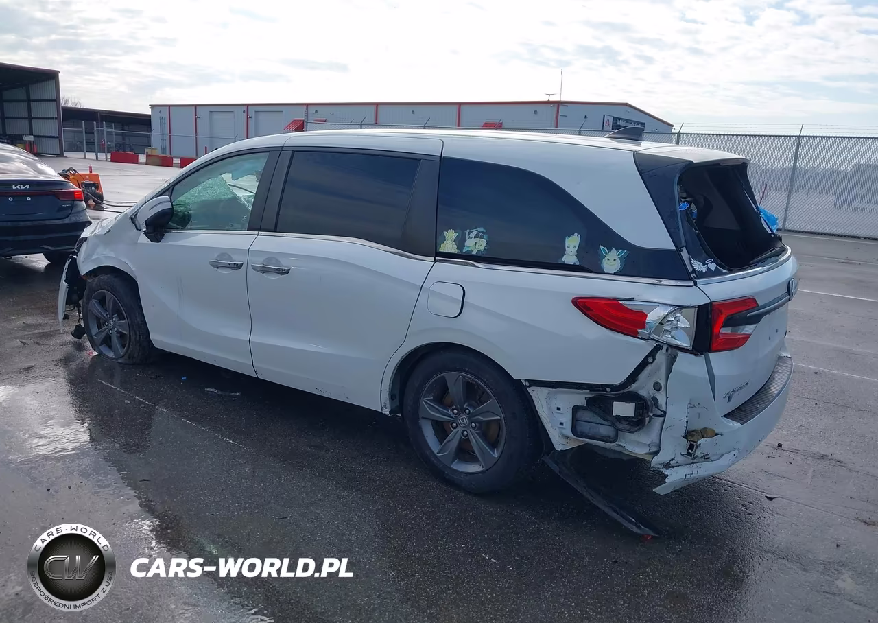 2021 Honda Odyssey Ex VIN:5FNRL6H59MB031496 - 3