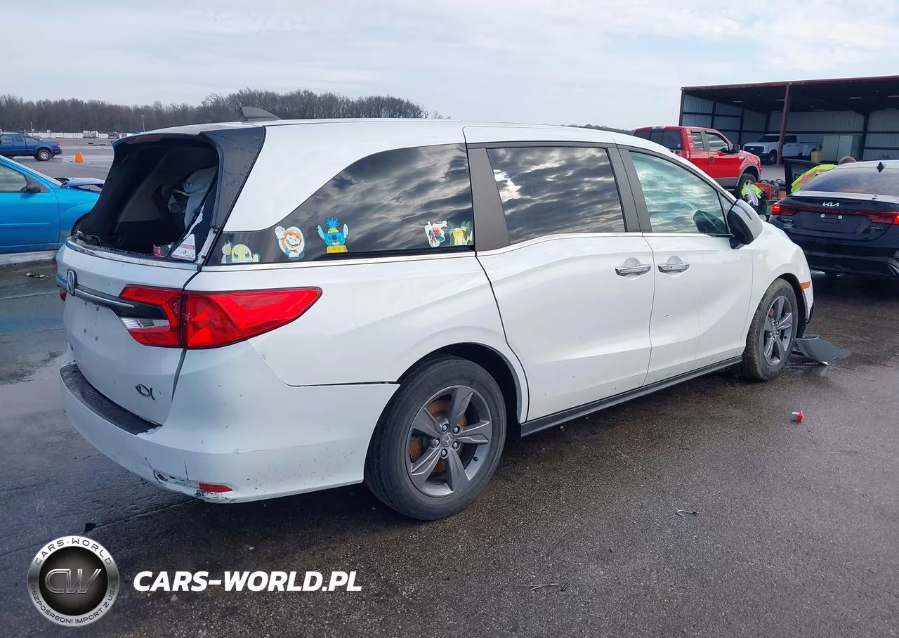 2021 Honda Odyssey Ex VIN:5FNRL6H59MB031496 - 4