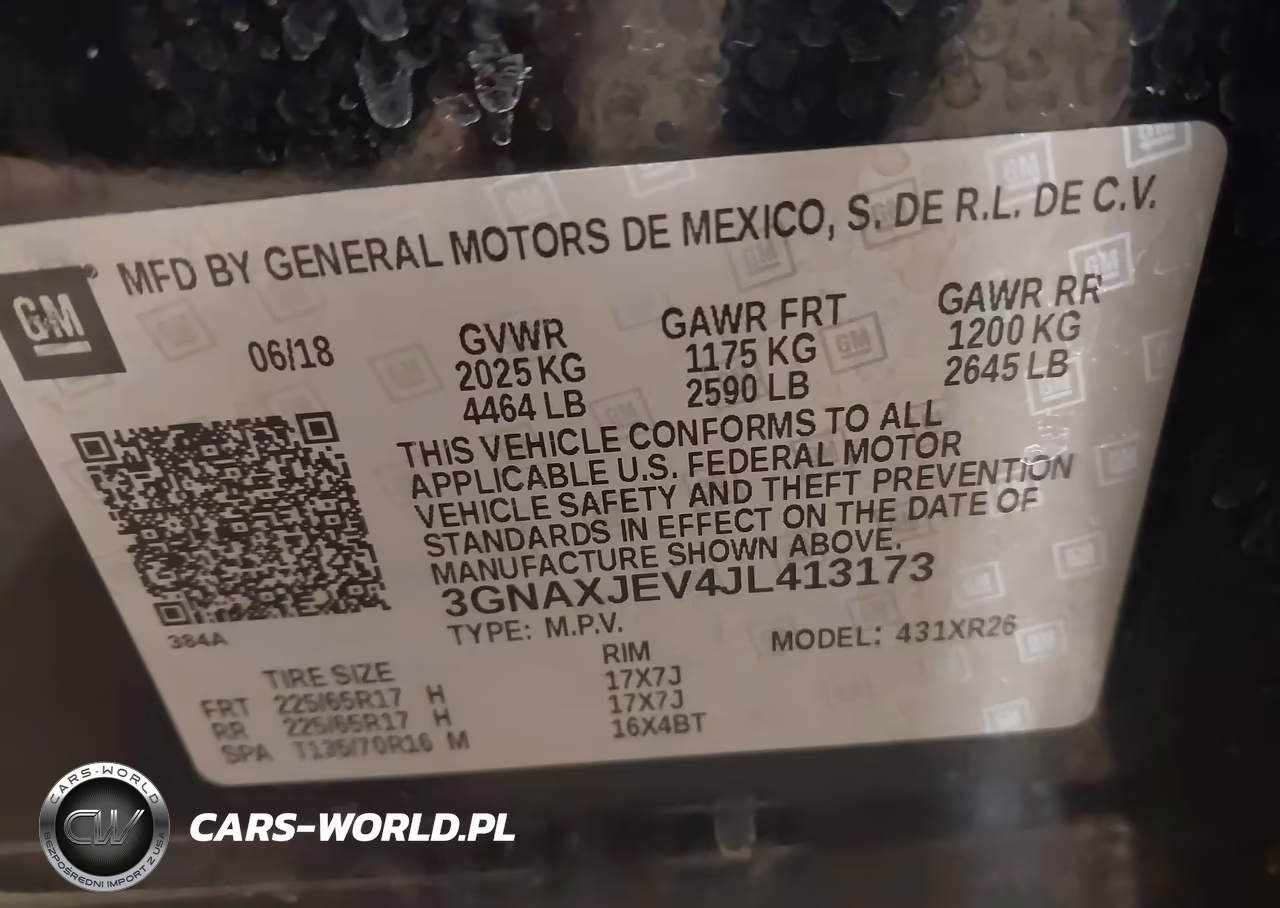2018 Chevrolet Equinox Lt VIN:3GNAXJEV4JL413173 - 9