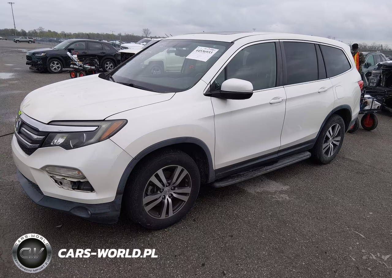 2016 Honda Pilot Ex-L VIN:5FNYF5H52GB007574 - 2
