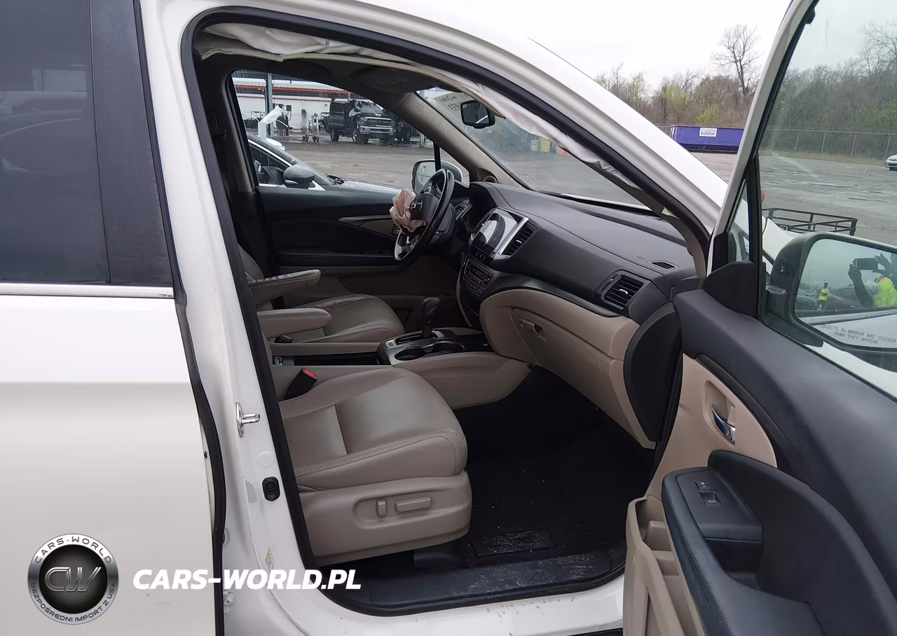 2016 Honda Pilot Ex-L VIN:5FNYF5H52GB007574 - 5