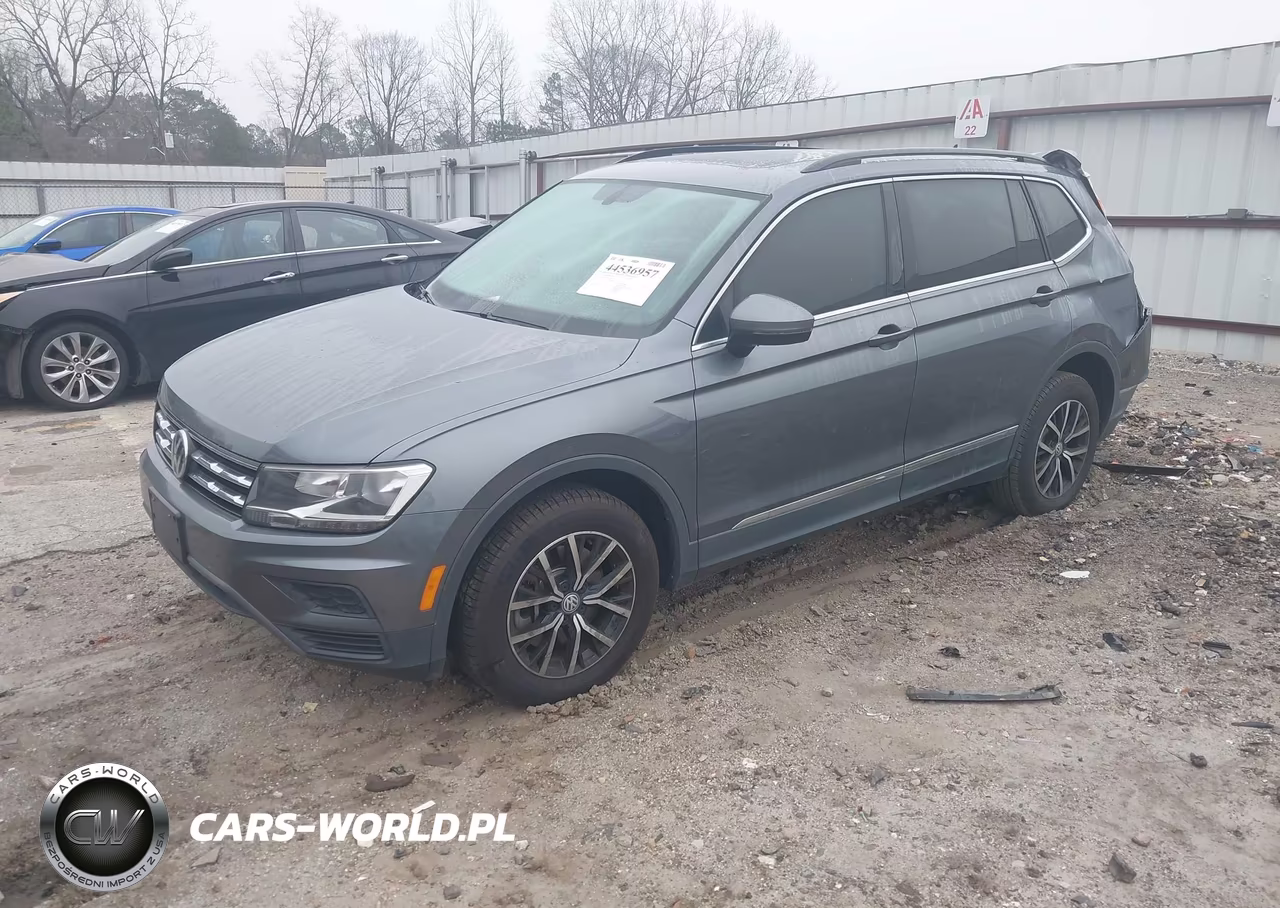 2021 Volkswagen Tiguan 2.0T Se-2.0T Se R-Line Black-2.0T Sel VIN:3VV3B7AX7MM026501 - 2