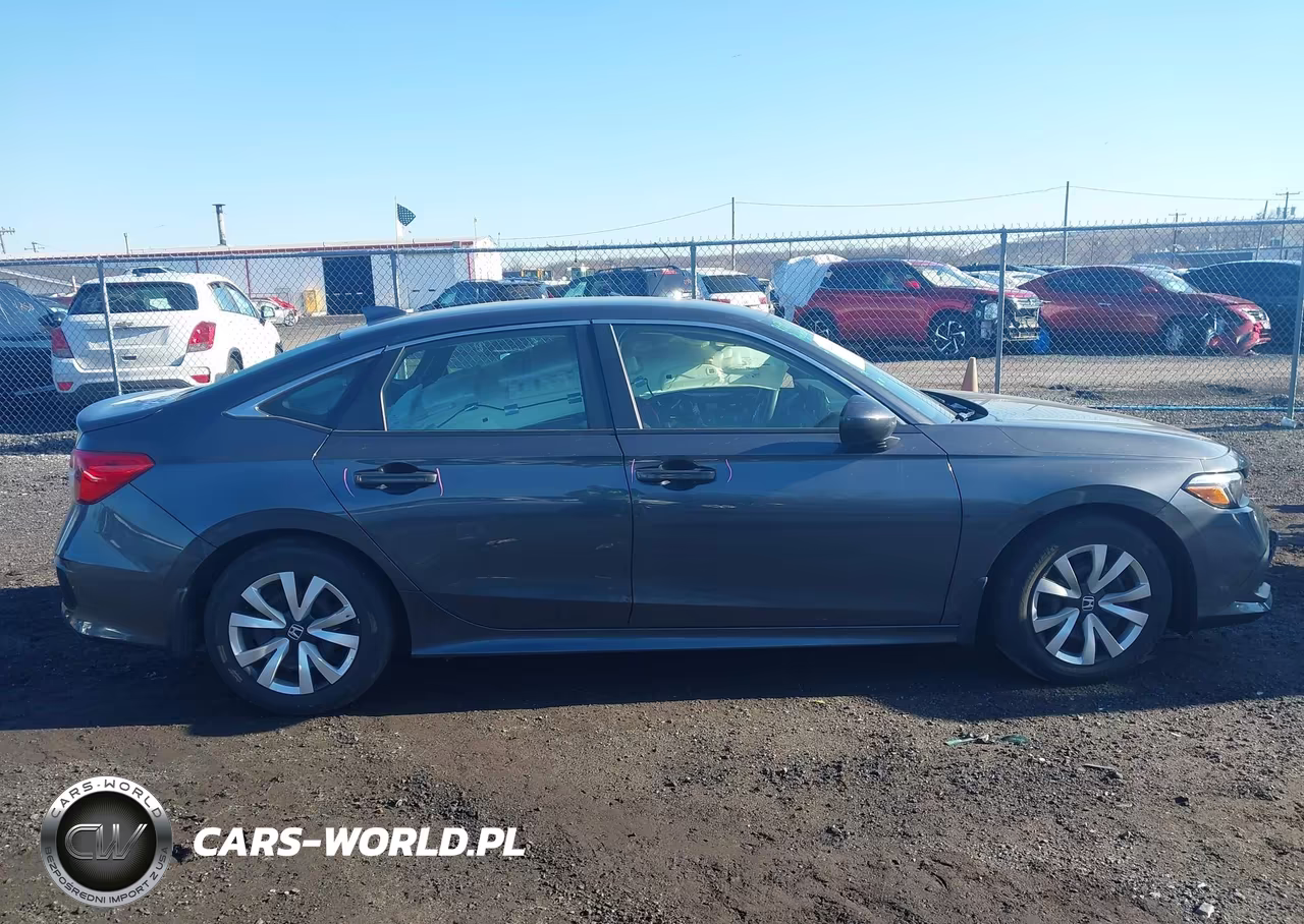2024 Honda Civic Lx VIN:2HGFE2F26RH559627 - 12