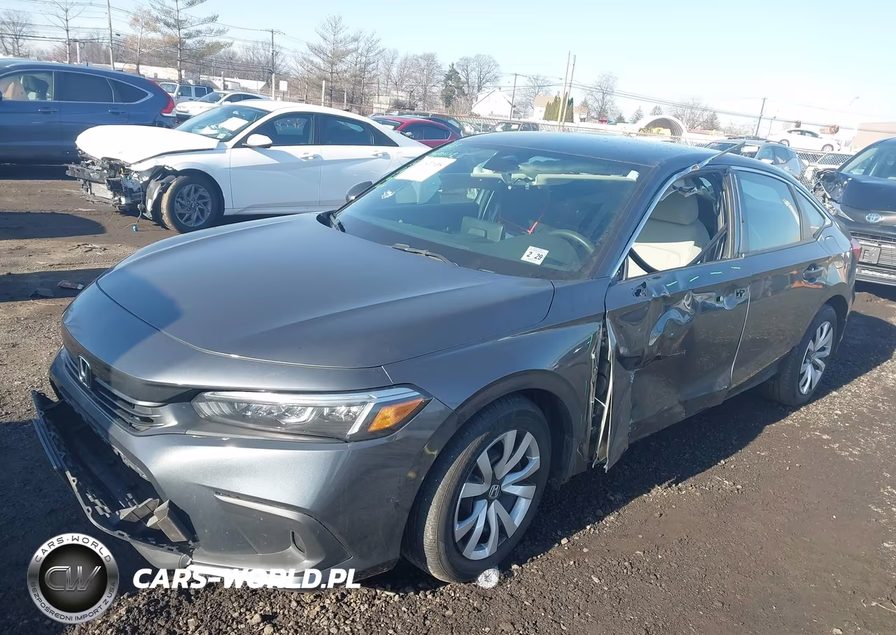 2024 Honda Civic Lx VIN:2HGFE2F26RH559627 - 2