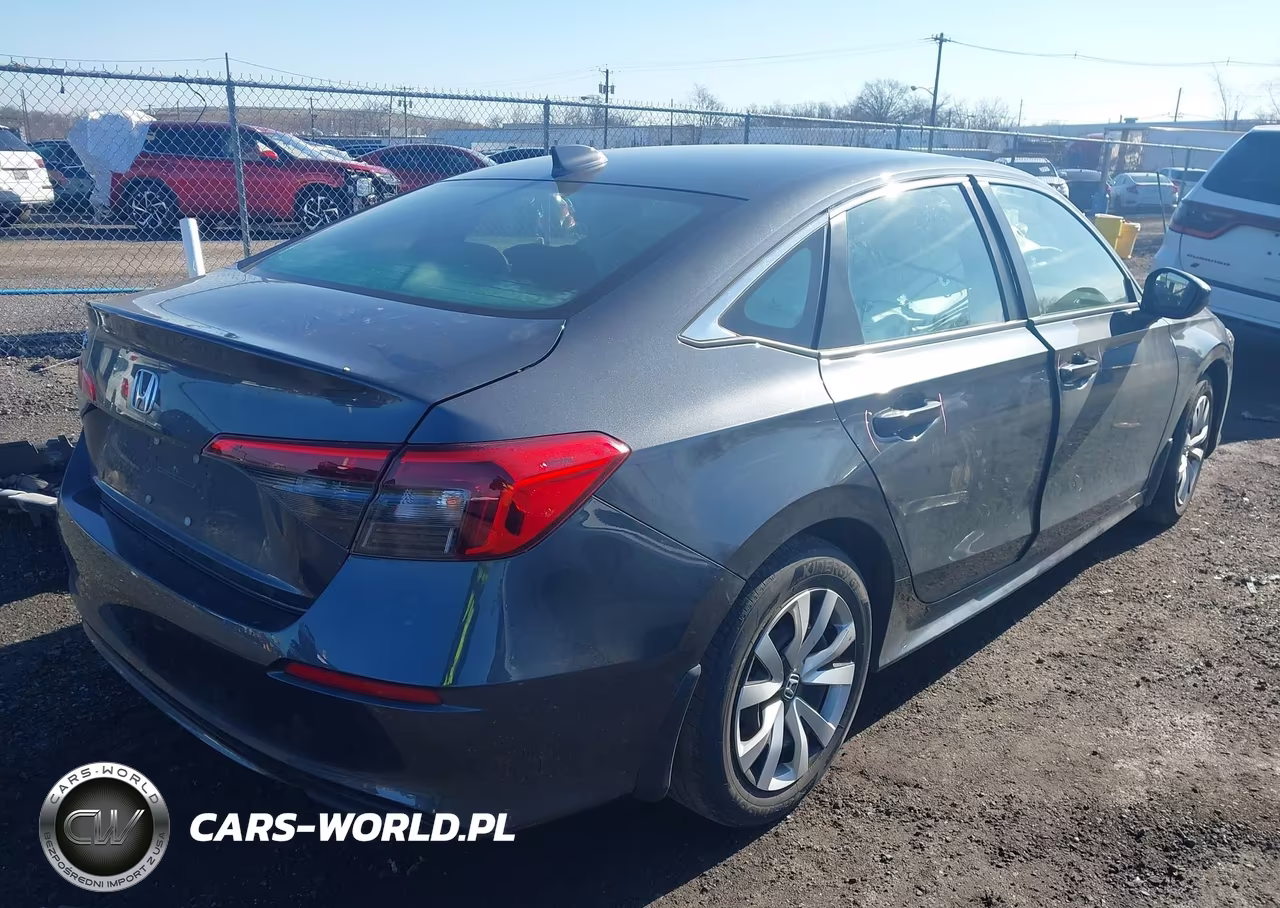 2024 Honda Civic Lx VIN:2HGFE2F26RH559627 - 4