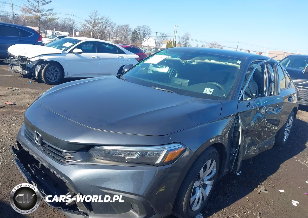 2024 Honda Civic Lx VIN:2HGFE2F26RH559627 - 6