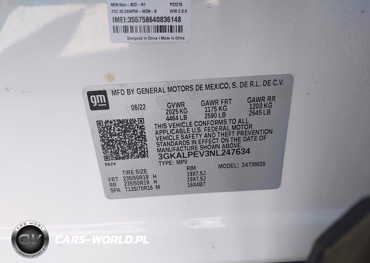 2022 GMC Terrain Fwd Slt VIN:3GKALPEV3NL247634 - 9