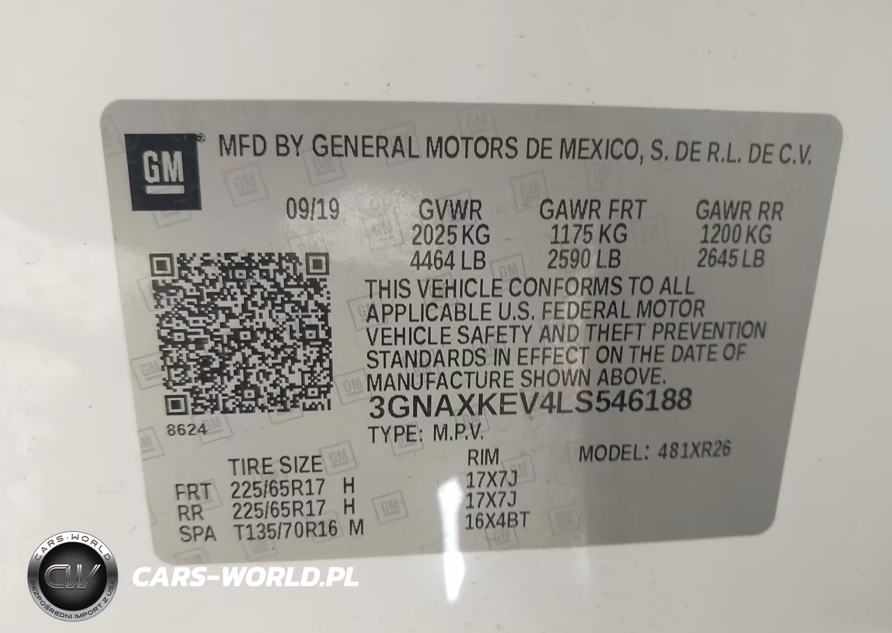 2020 Chevrolet Equinox Fwd Lt 1.5L Turbo VIN:3GNAXKEV4LS546188 - 9