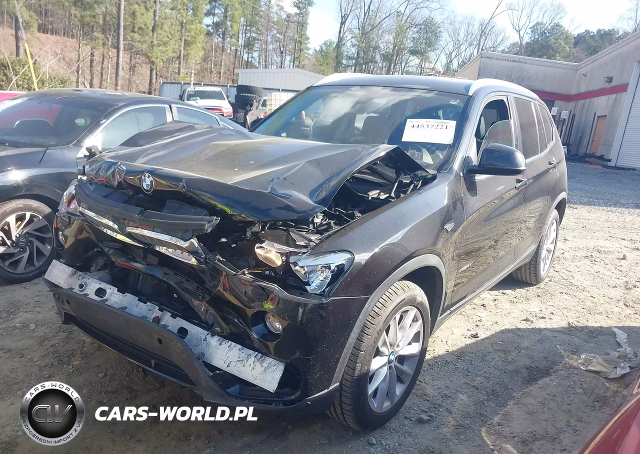 2015 BMW X3 xDrive28I VIN:5UXWX9C53F0D62660 - 2