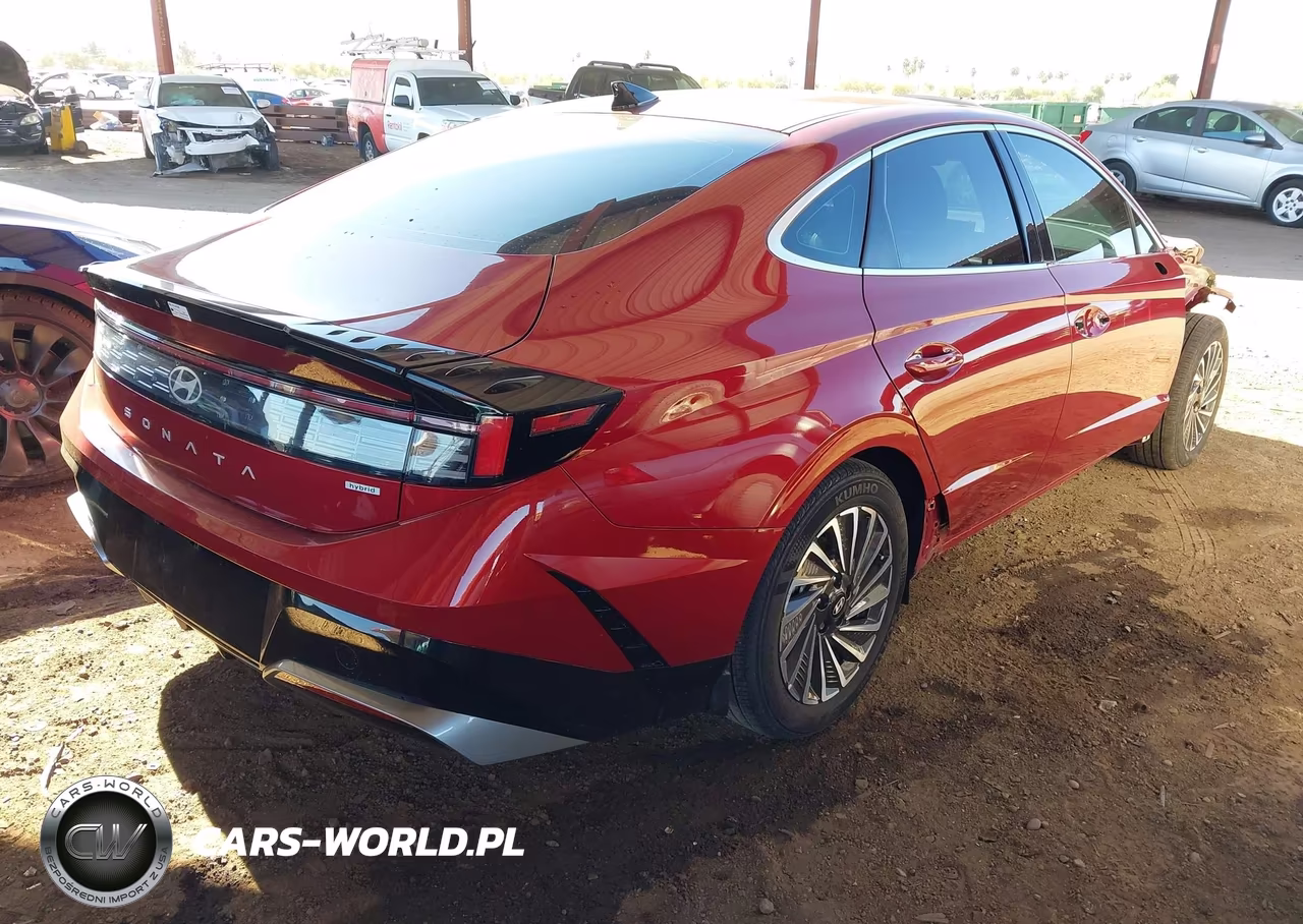 2025 Hyundai Sonata Hybrid Sel VIN:KMHL34JJ3SA111458 - 4