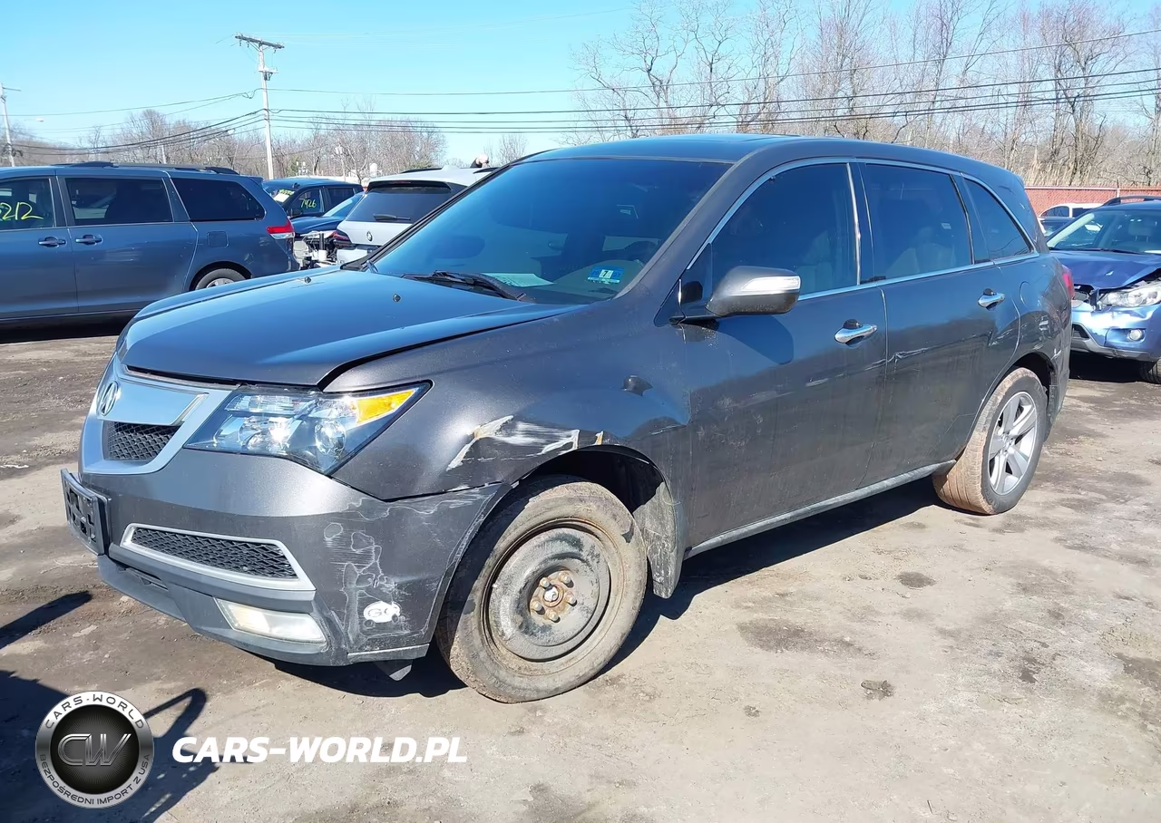 2012 Acura Mdx Technology Package VIN:2HNYD2H30CH504818 - 2