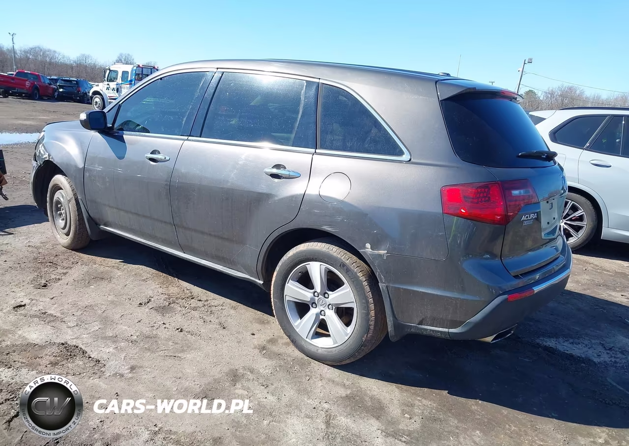 2012 Acura Mdx Technology Package VIN:2HNYD2H30CH504818 - 3