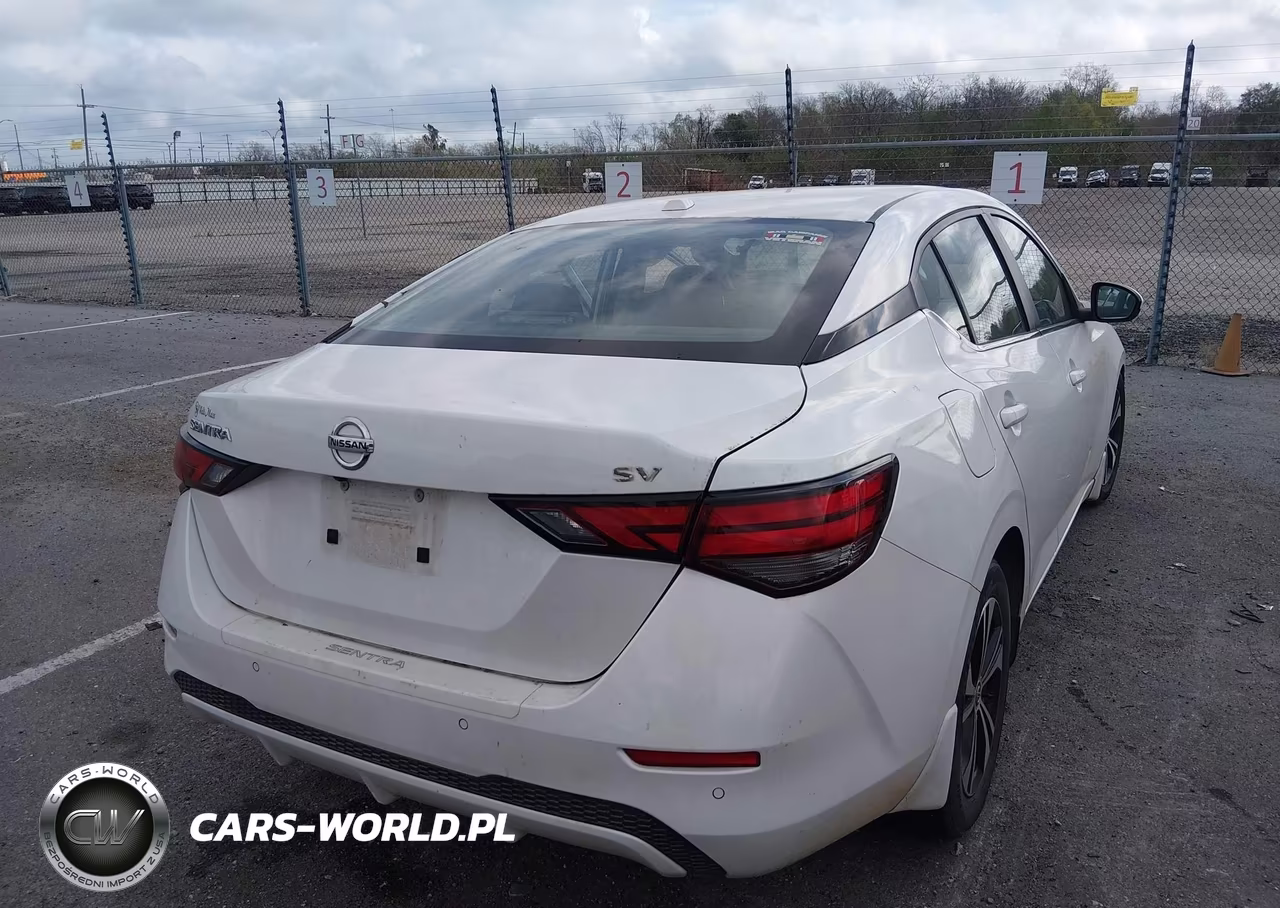 2021 Nissan Sentra Sv Xtronic Cvt VIN:3N1AB8CV4MY207235 - 4