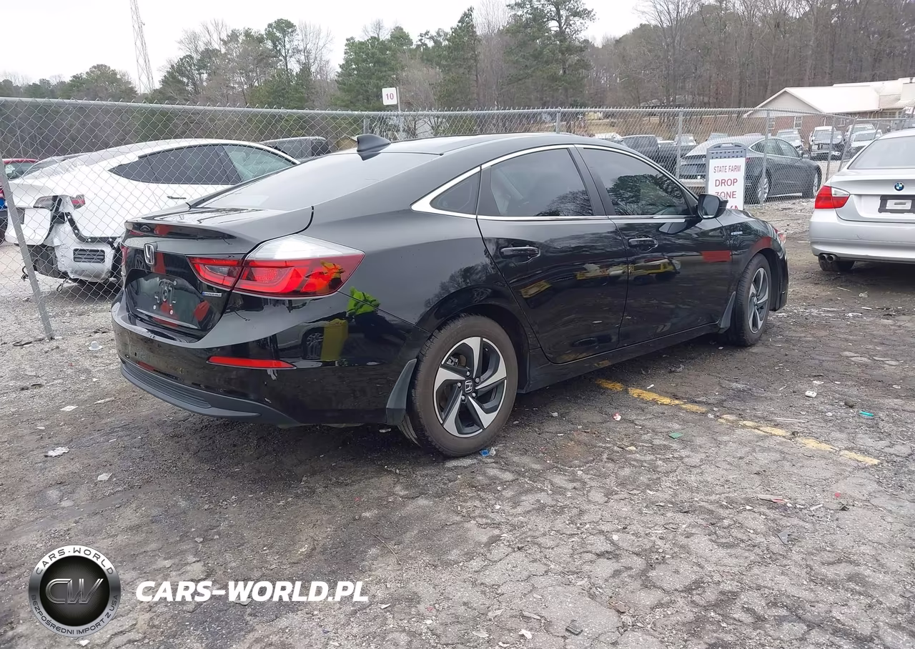 2022 Honda Insight Ex VIN:19XZE4F5XNE016305 - 4