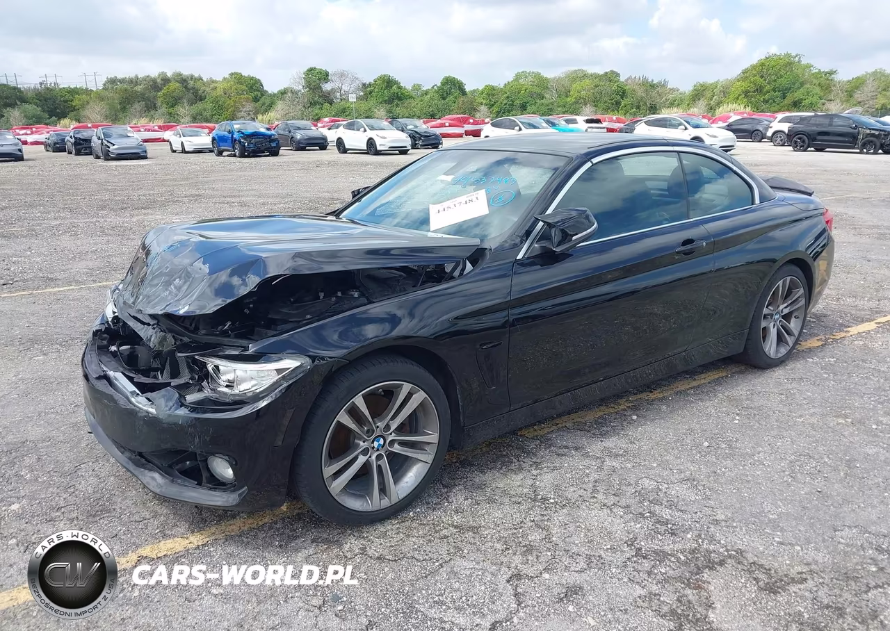 2017 BMW 430I VIN:WBA4U7C50H5H19463 - 2
