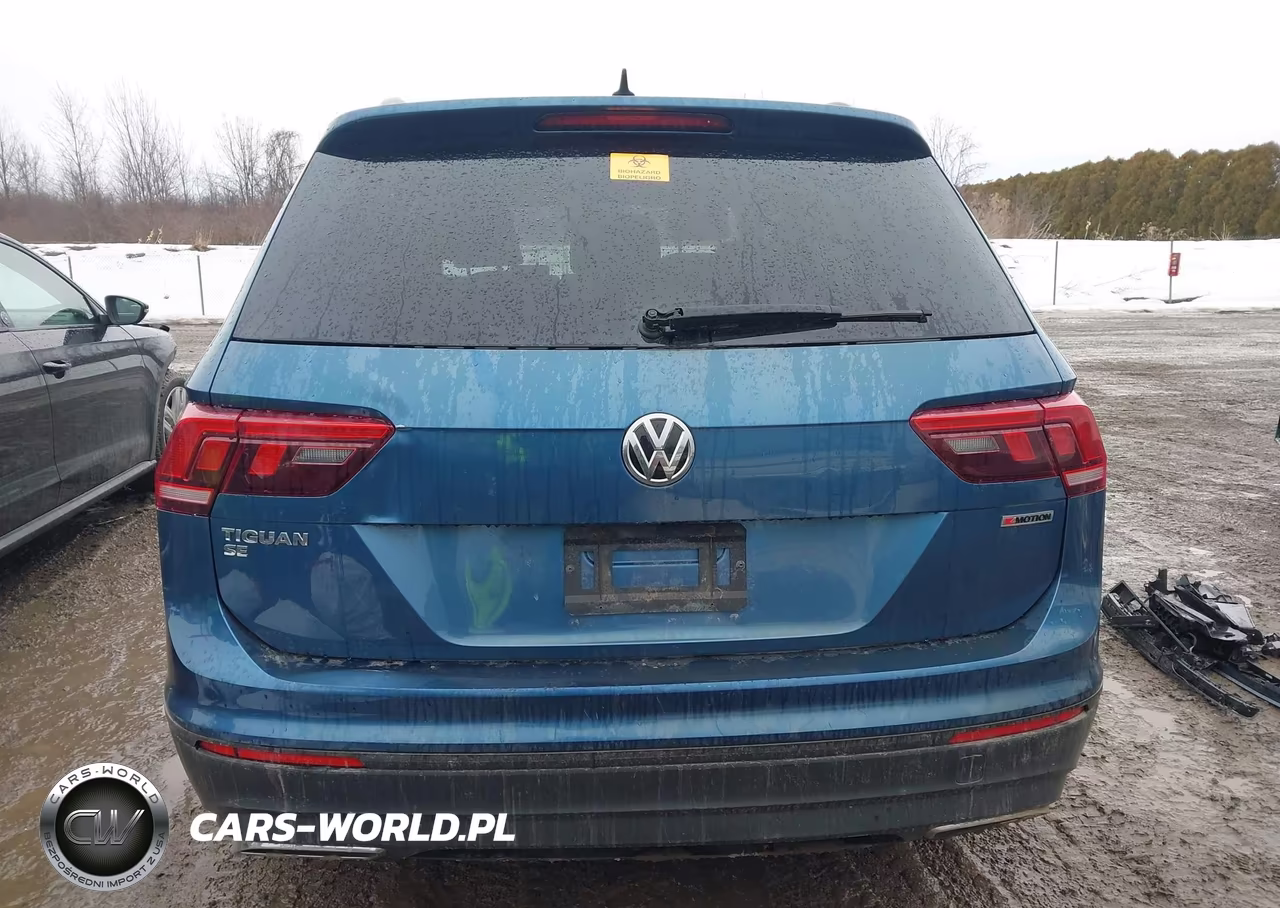 2019 Volkswagen Tiguan 2.0T Se-2.0T Sel-2.0T Sel R-Line-2.0T Sel R-Line Black VIN:3VV2B7AX1KM136128 - 17