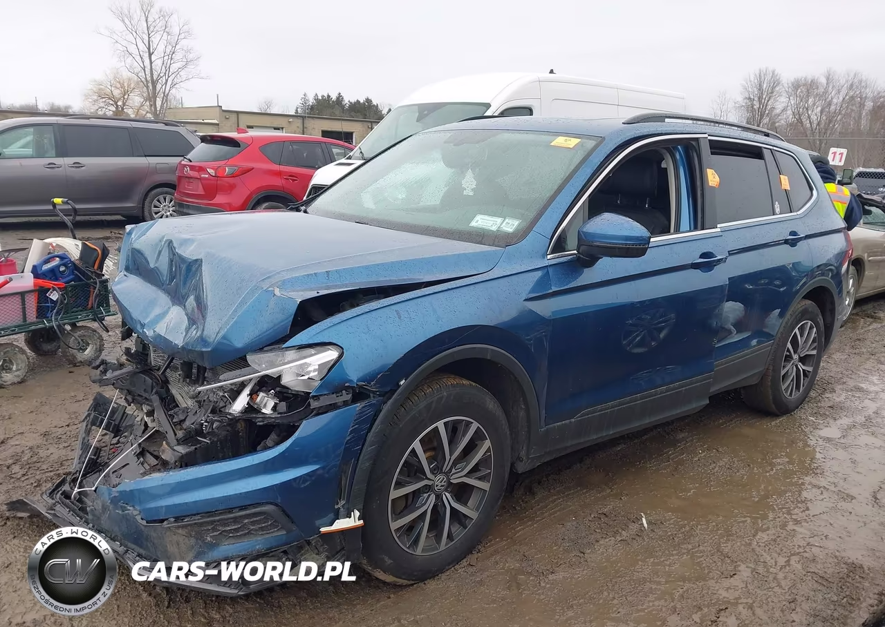 2019 Volkswagen Tiguan 2.0T Se-2.0T Sel-2.0T Sel R-Line-2.0T Sel R-Line Black VIN:3VV2B7AX1KM136128 - 2