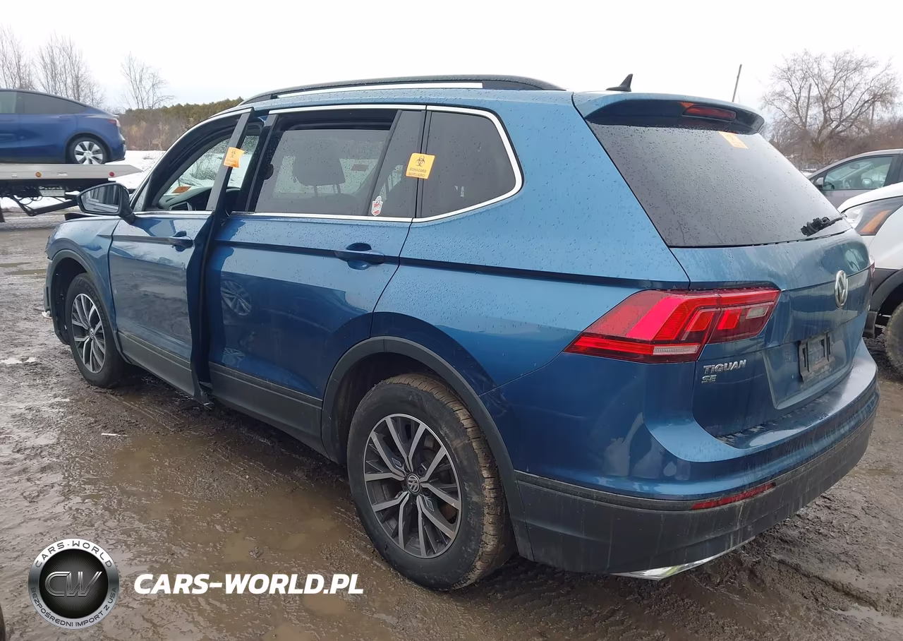 2019 Volkswagen Tiguan 2.0T Se-2.0T Sel-2.0T Sel R-Line-2.0T Sel R-Line Black VIN:3VV2B7AX1KM136128 - 3