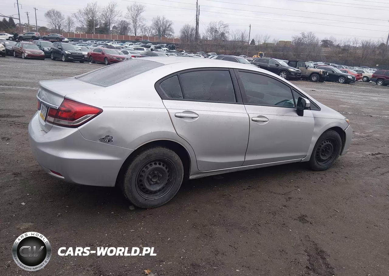 2015 Honda Civic Lx VIN:19XFB2F5XFE232060 - 4