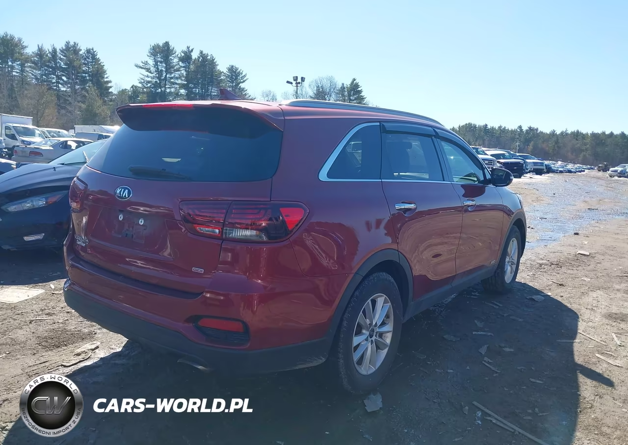 2019 Kia Sorento 2.4L Lx VIN:5XYPGDA32KG565955 - 4