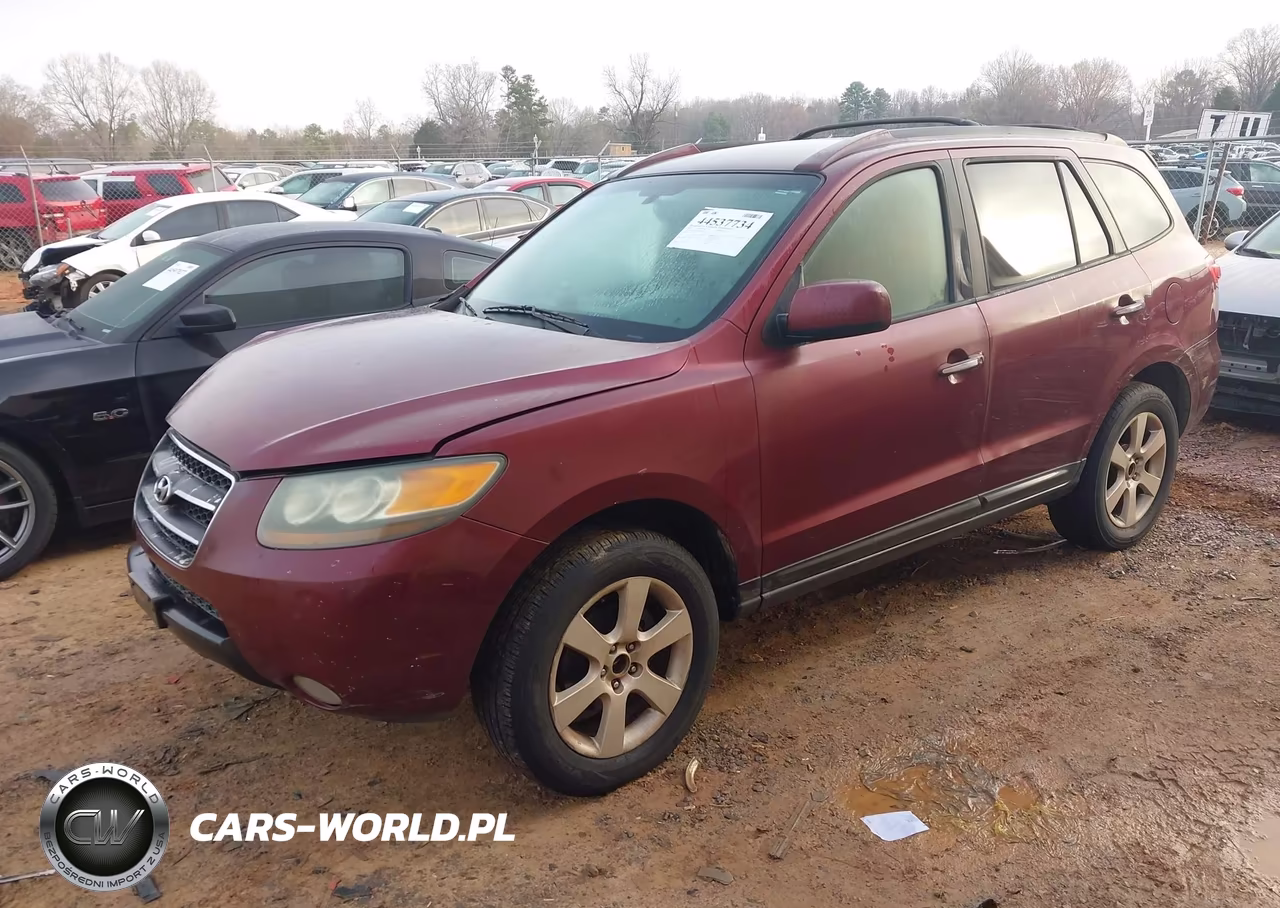 2007 Hyundai Santa Fe Limited-Se VIN:5NMSH13E97H013600 - 2