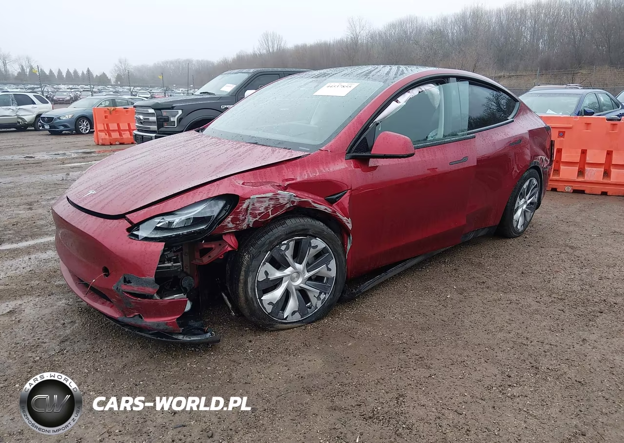2024 Tesla Model Y Long Range Dual Motor All-Wheel Drive VIN:7SAYGDEE9RF983577 - 2