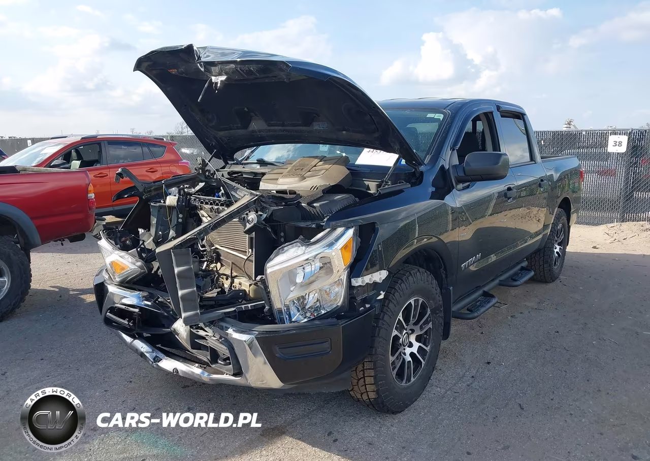 2022 Nissan Titan Sv 4X2 VIN:1N6AA1EE7NN104410 - 2