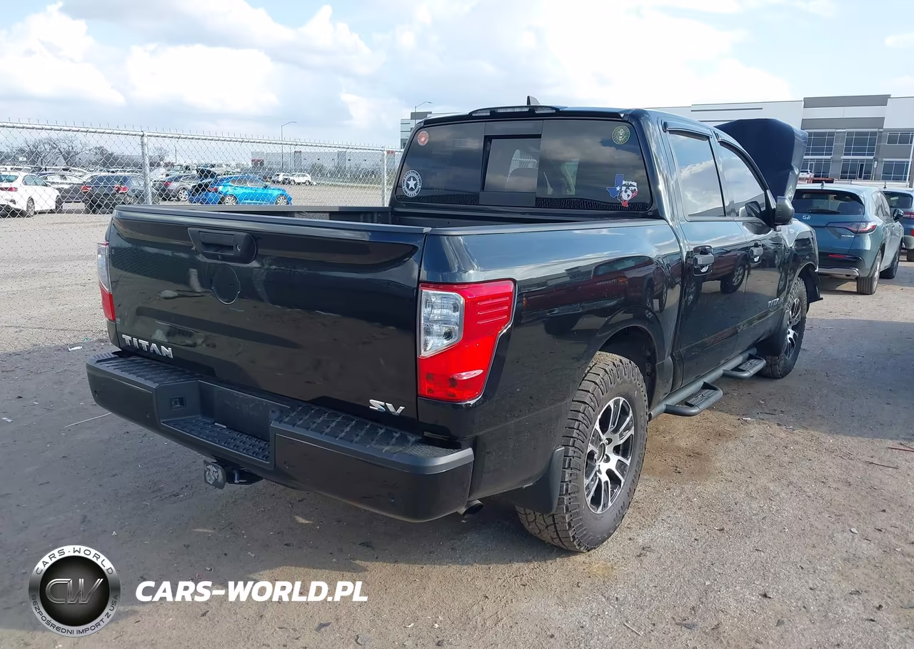 2022 Nissan Titan Sv 4X2 VIN:1N6AA1EE7NN104410 - 4