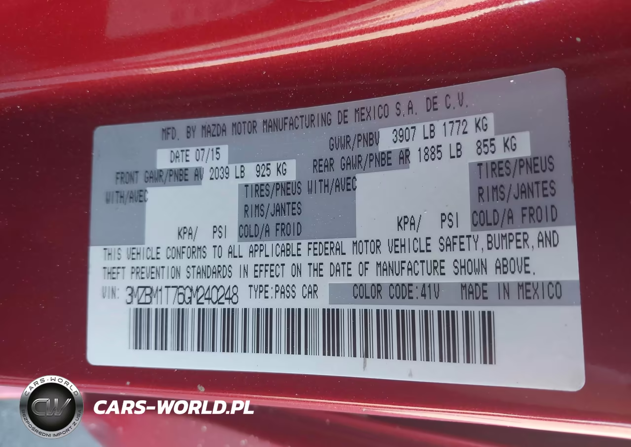 2016 Mazda Mazda3 I Sport VIN:3MZBM1T76GM240248 - 9