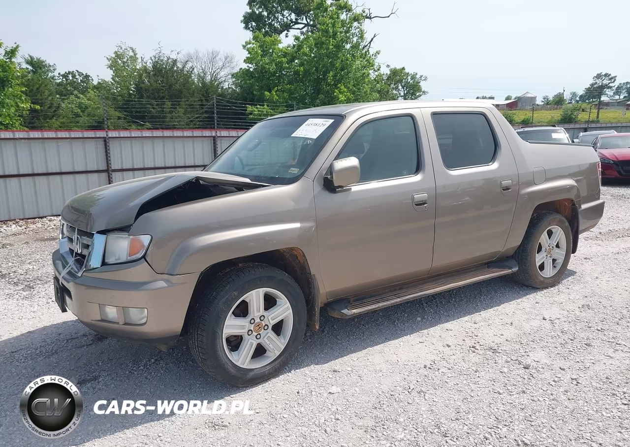2010 Honda Ridgeline Rtl VIN:5FPYK1F50AB008292 - 2