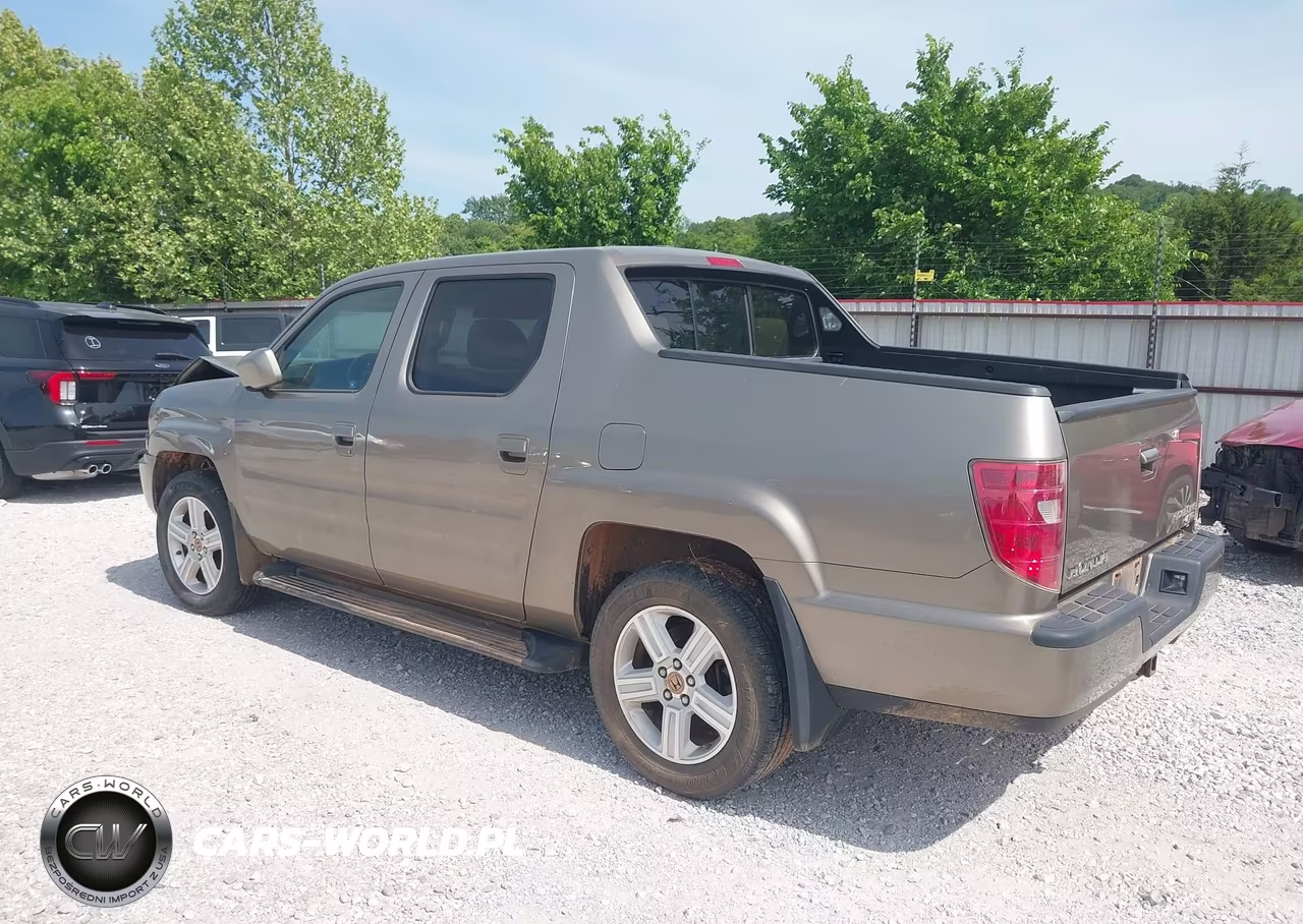 2010 Honda Ridgeline Rtl VIN:5FPYK1F50AB008292 - 3
