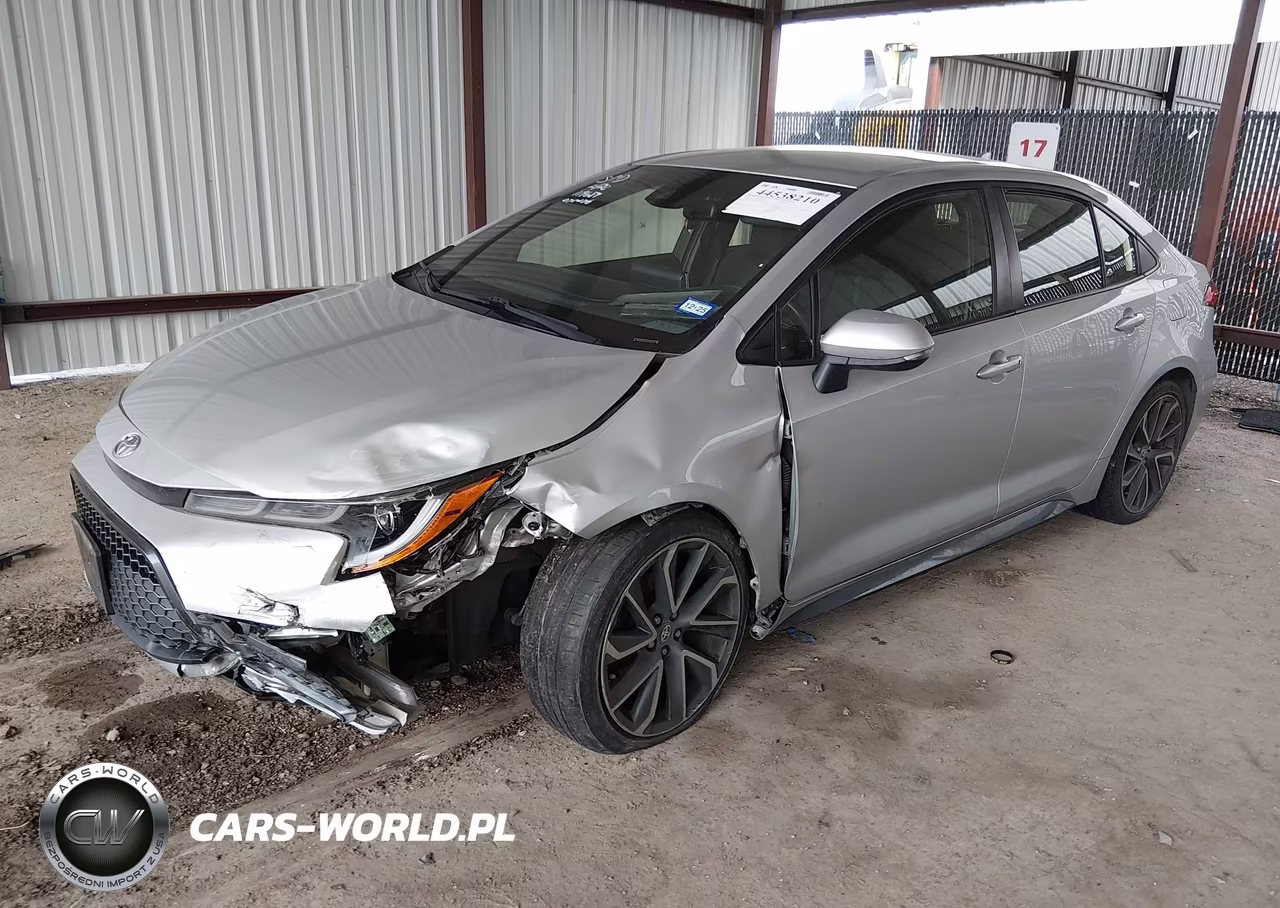 2021 Toyota Corolla Se VIN:JTDS4MCE2MJ075276 - 2