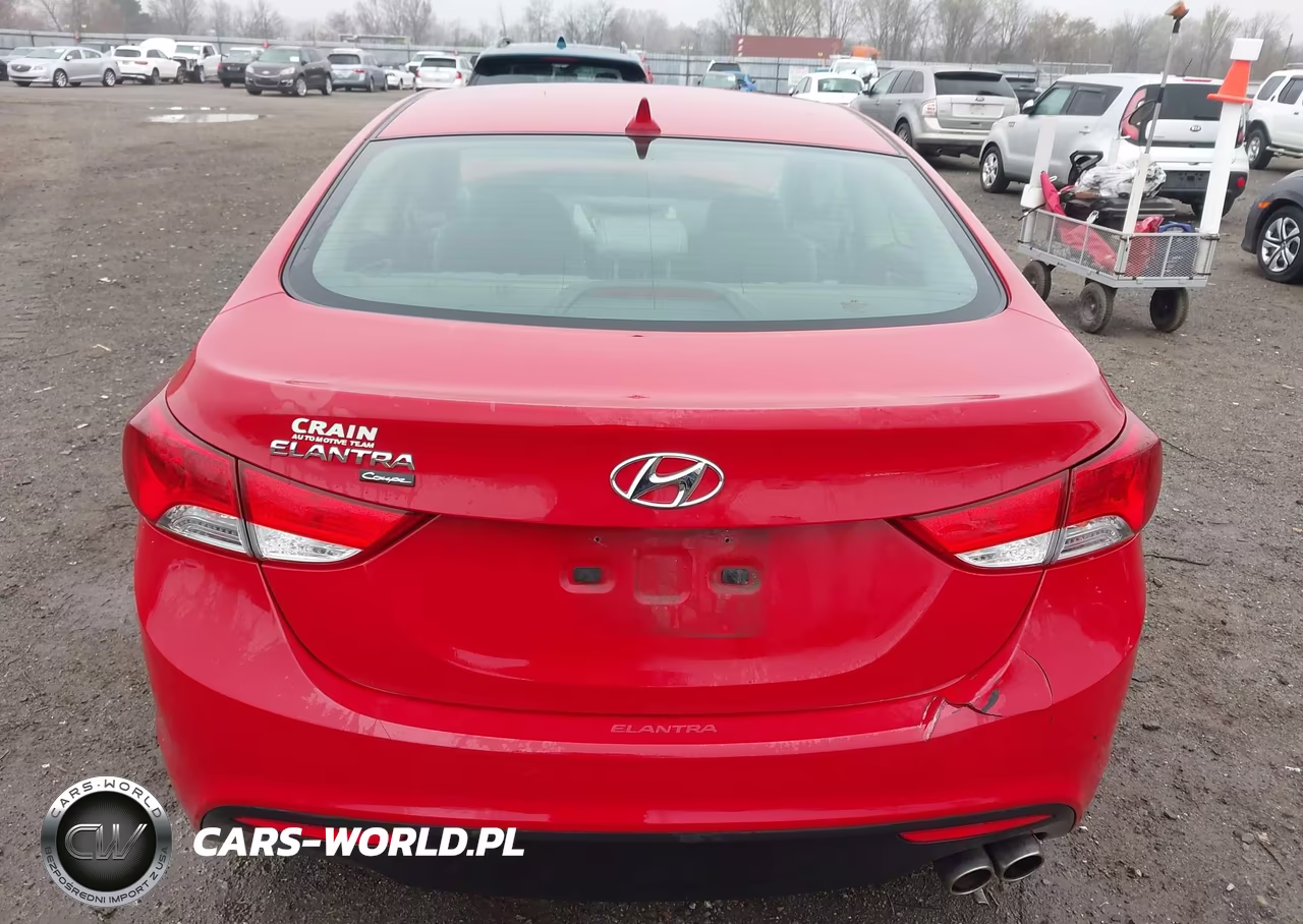 2013 Hyundai Elantra Gs VIN:KMHDH6AE3DU015156 - 17