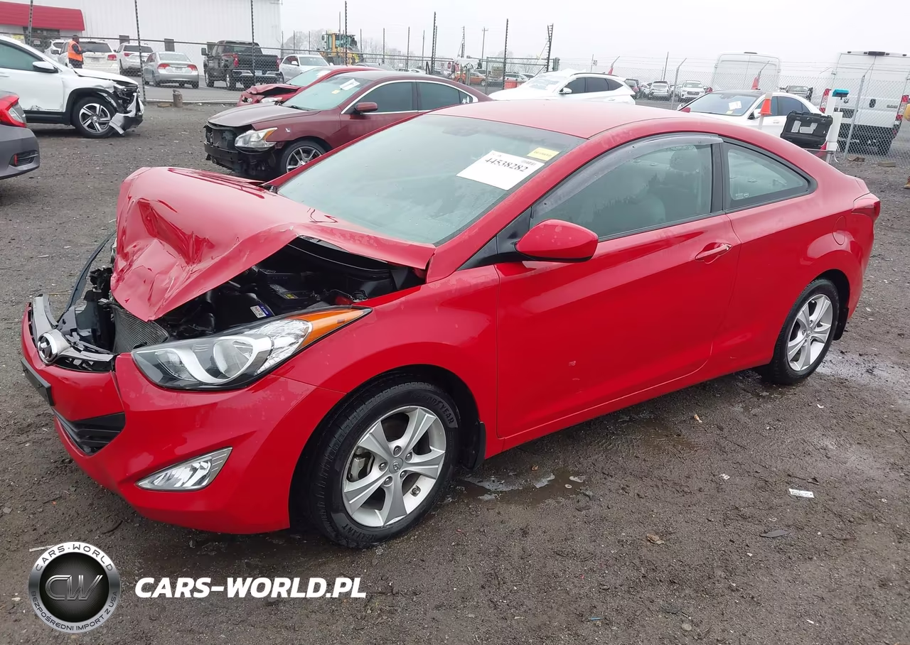 2013 Hyundai Elantra Gs VIN:KMHDH6AE3DU015156 - 2