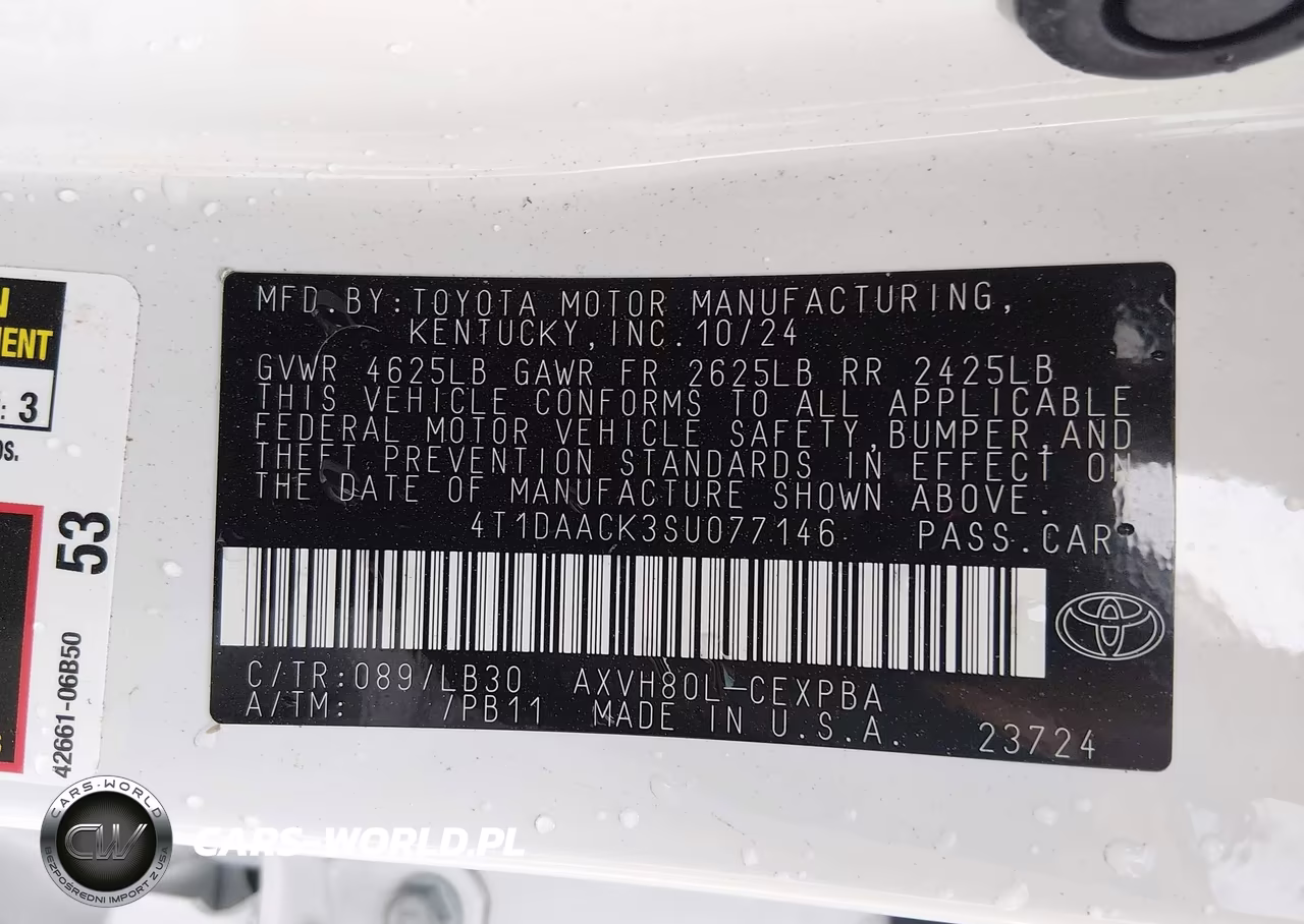 2025 Toyota Camry Xse VIN:4T1DAACK3SU077146 - 9