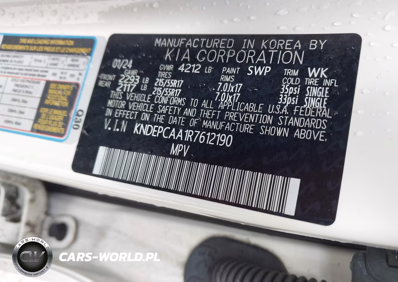 2024 Kia Seltos Lx VIN:KNDEPCAA1R7612190 - 9