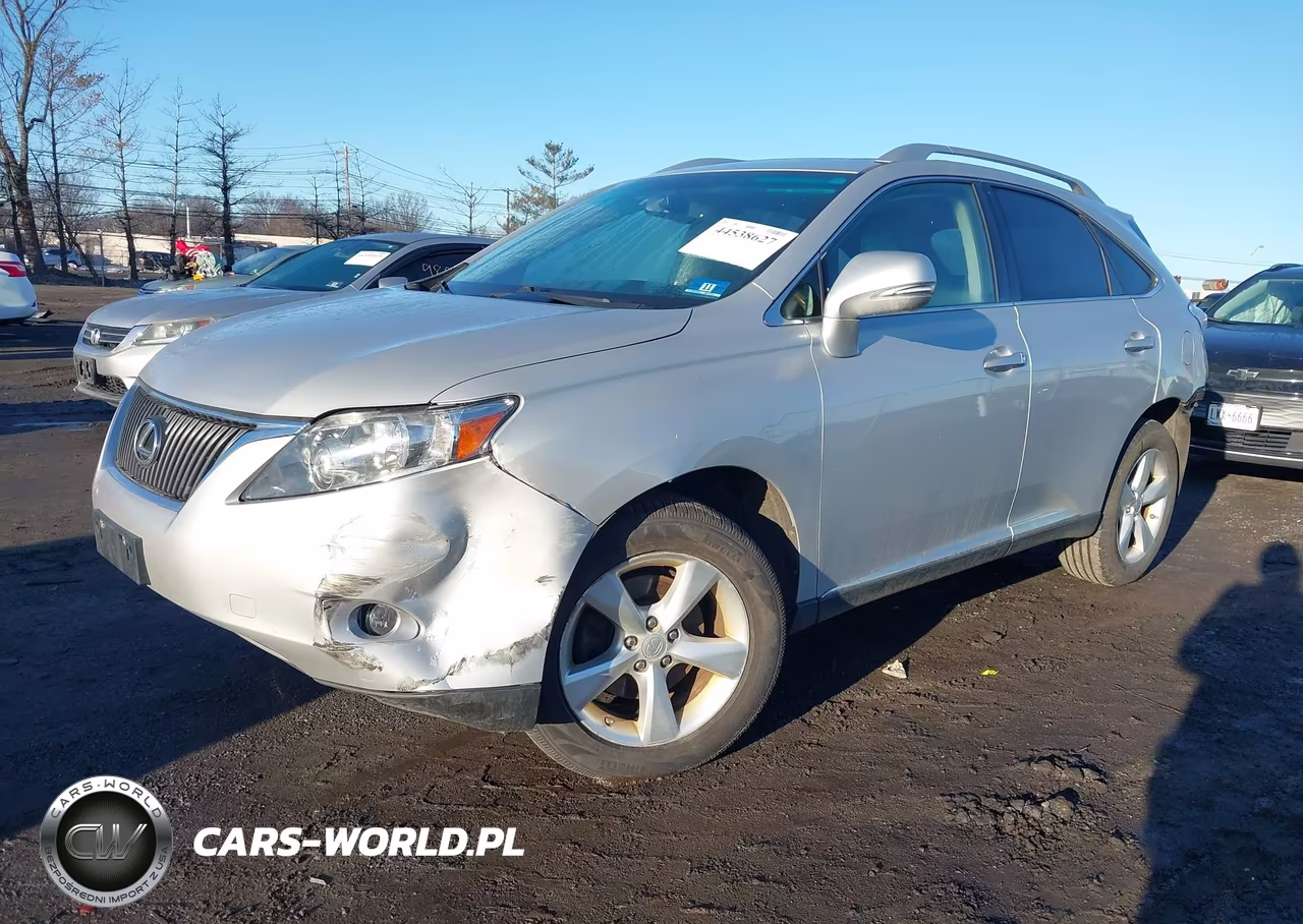 2010 Lexus Rx 350 VIN:2T2BK1BA1AC047166 - 2