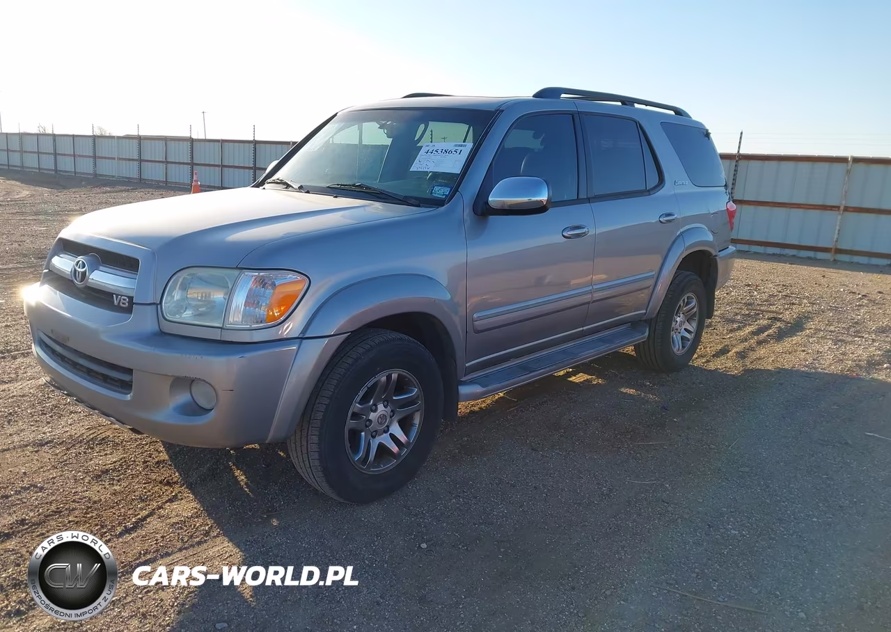 2007 Toyota Sequoia Limited V8 VIN:5TDBT48A77S288630 - 2