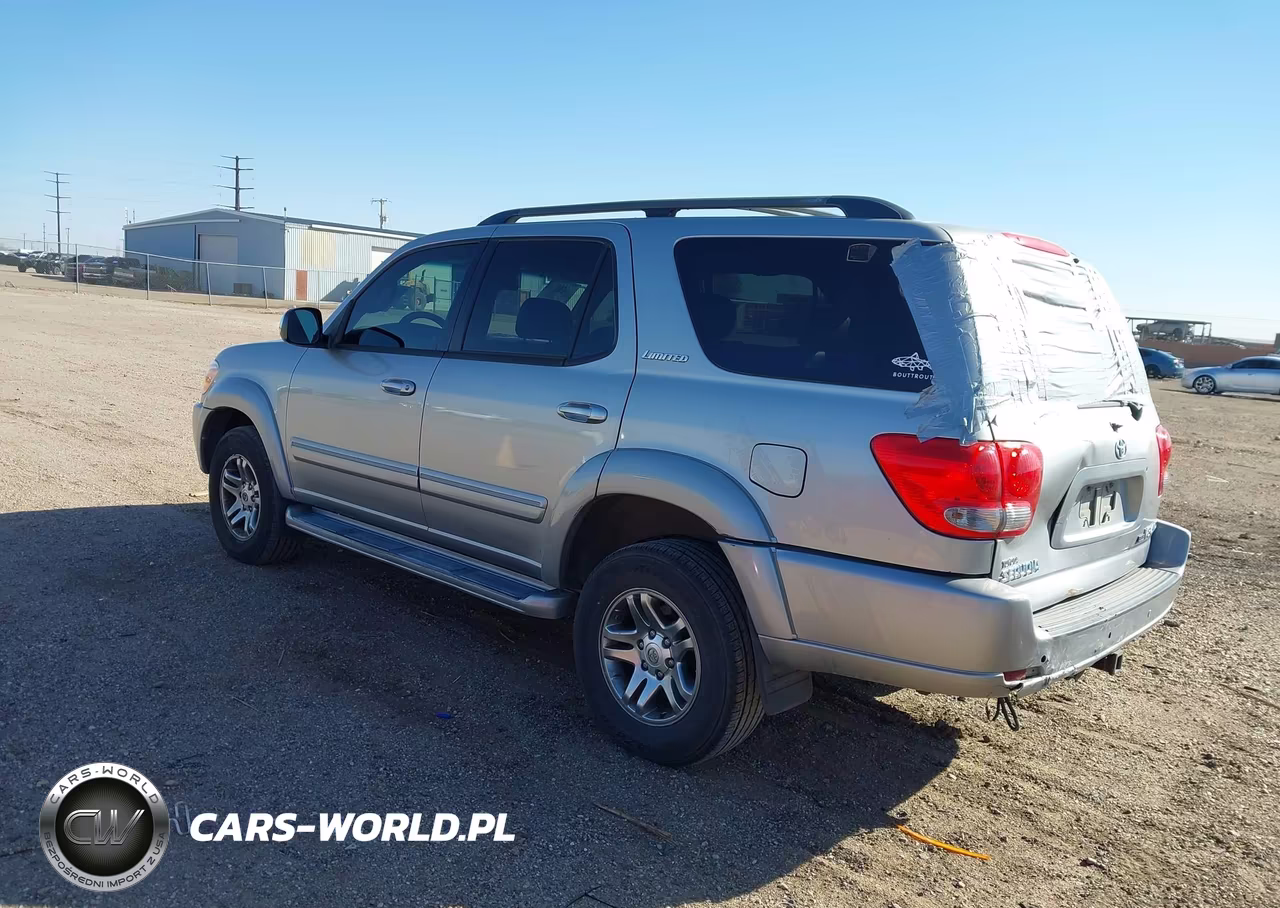 2007 Toyota Sequoia Limited V8 VIN:5TDBT48A77S288630 - 3