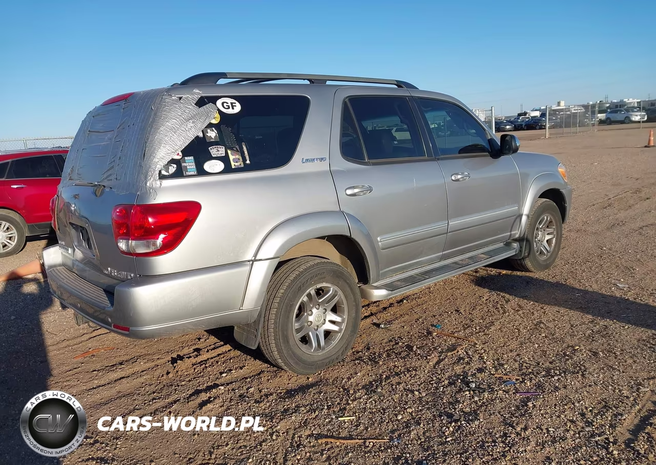 2007 Toyota Sequoia Limited V8 VIN:5TDBT48A77S288630 - 4