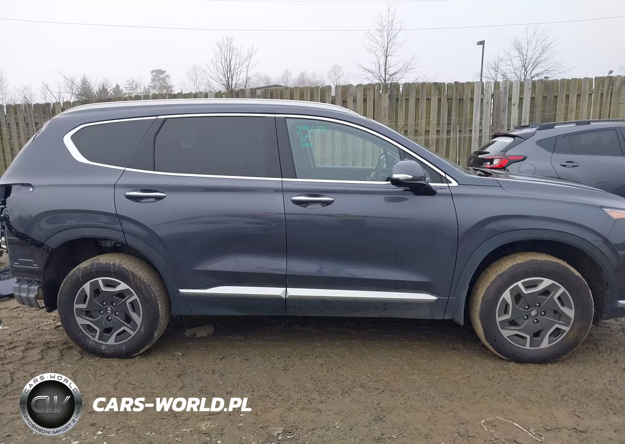 2022 Hyundai Santa Fe Hybrid Blue VIN:KM8S2DA16NU016135 - 19